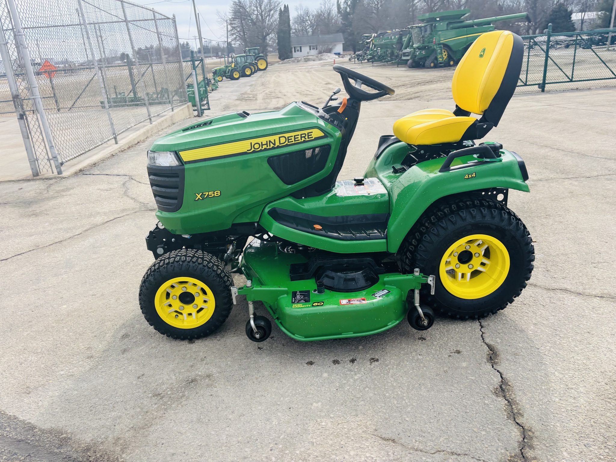 2024 John Deere X758 Lawn Mower