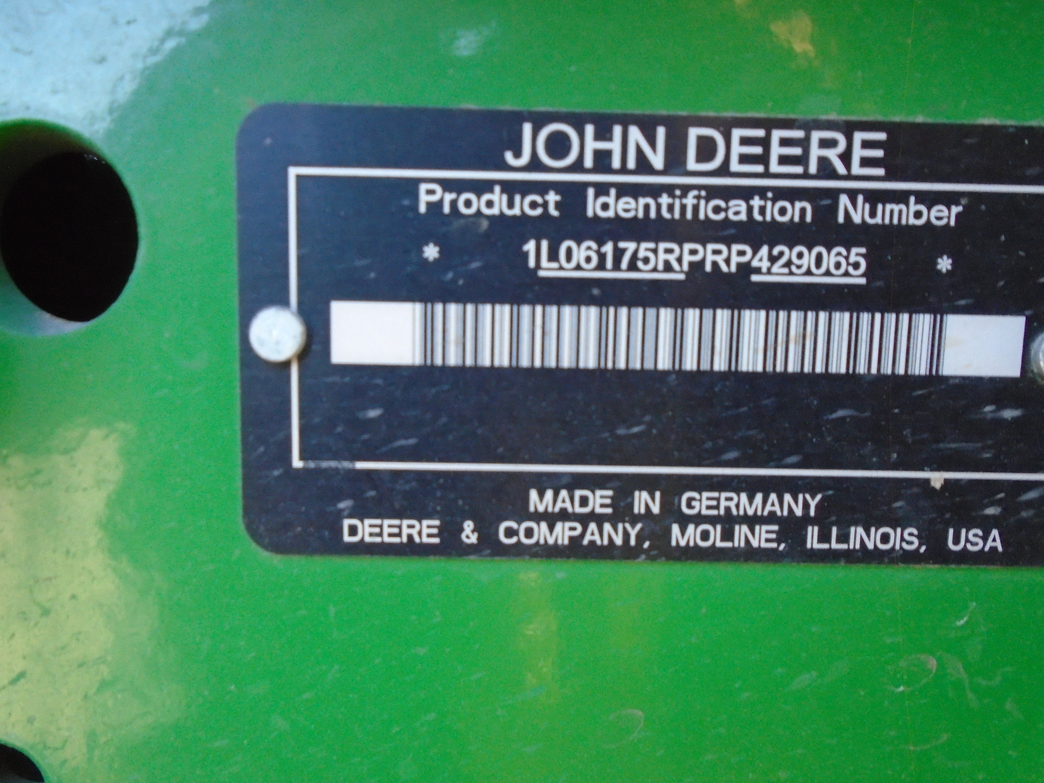 2024 John Deere 6R 175 Tractor