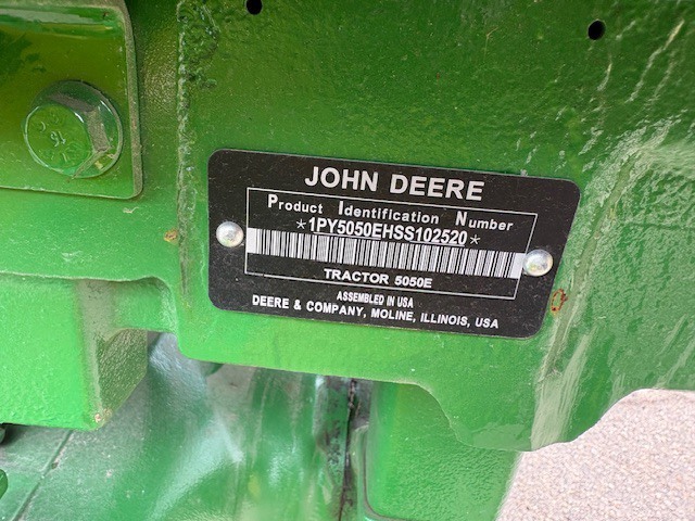 2025 John Deere 5050E Tractor