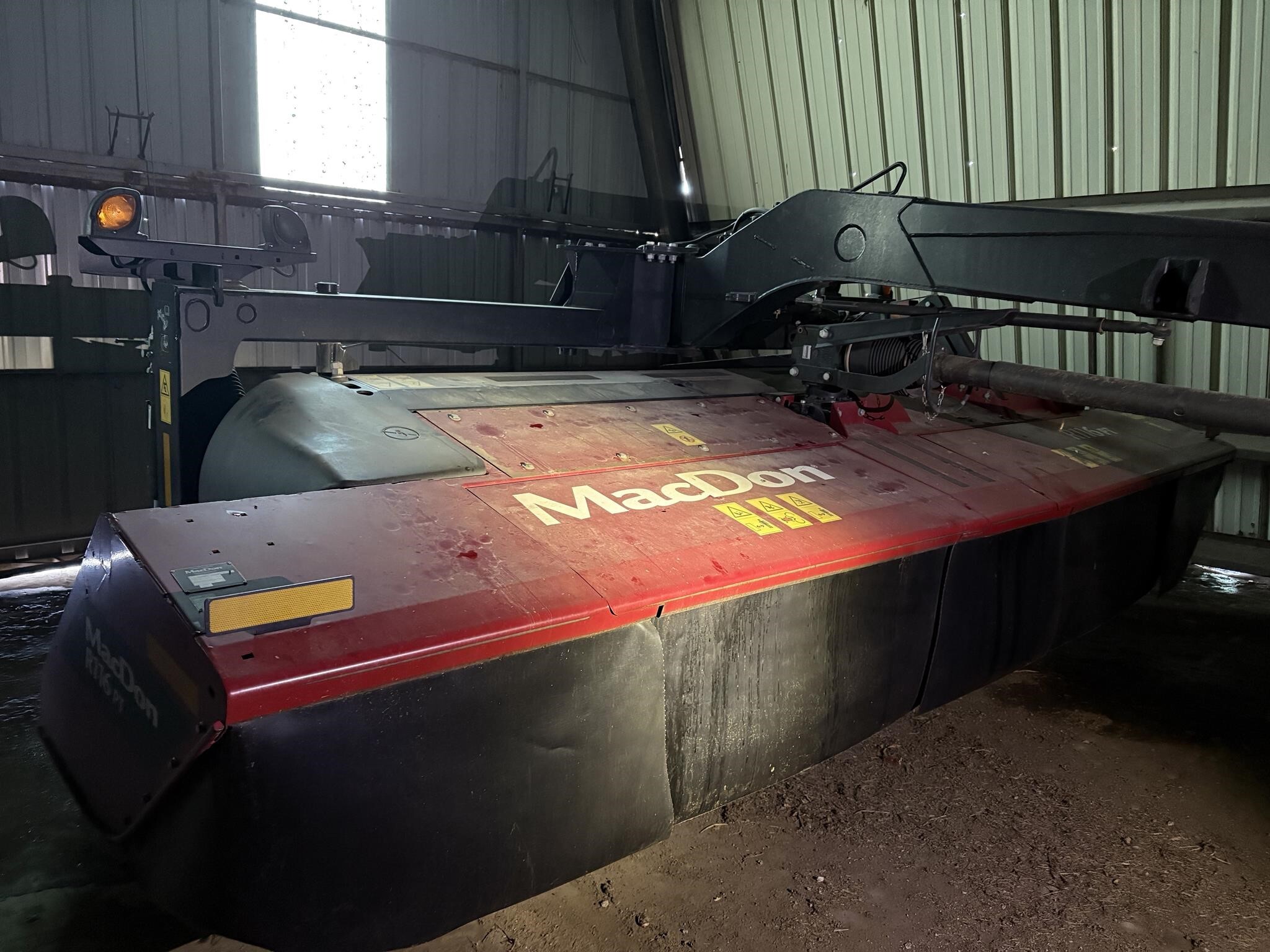2021 MacDon R116PT Pull-Type Windrowers and Swather