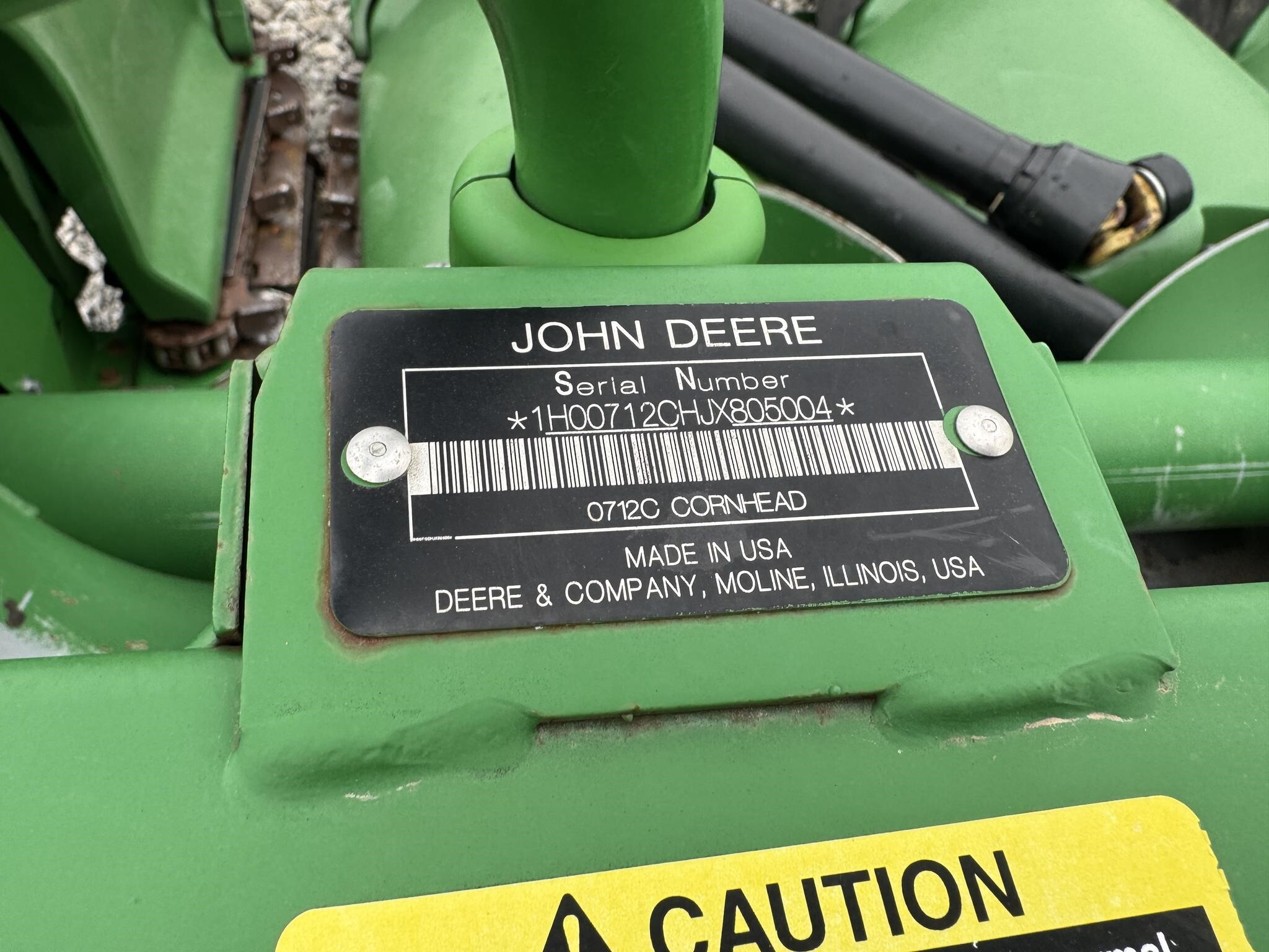2018 John Deere 712C Corn Head