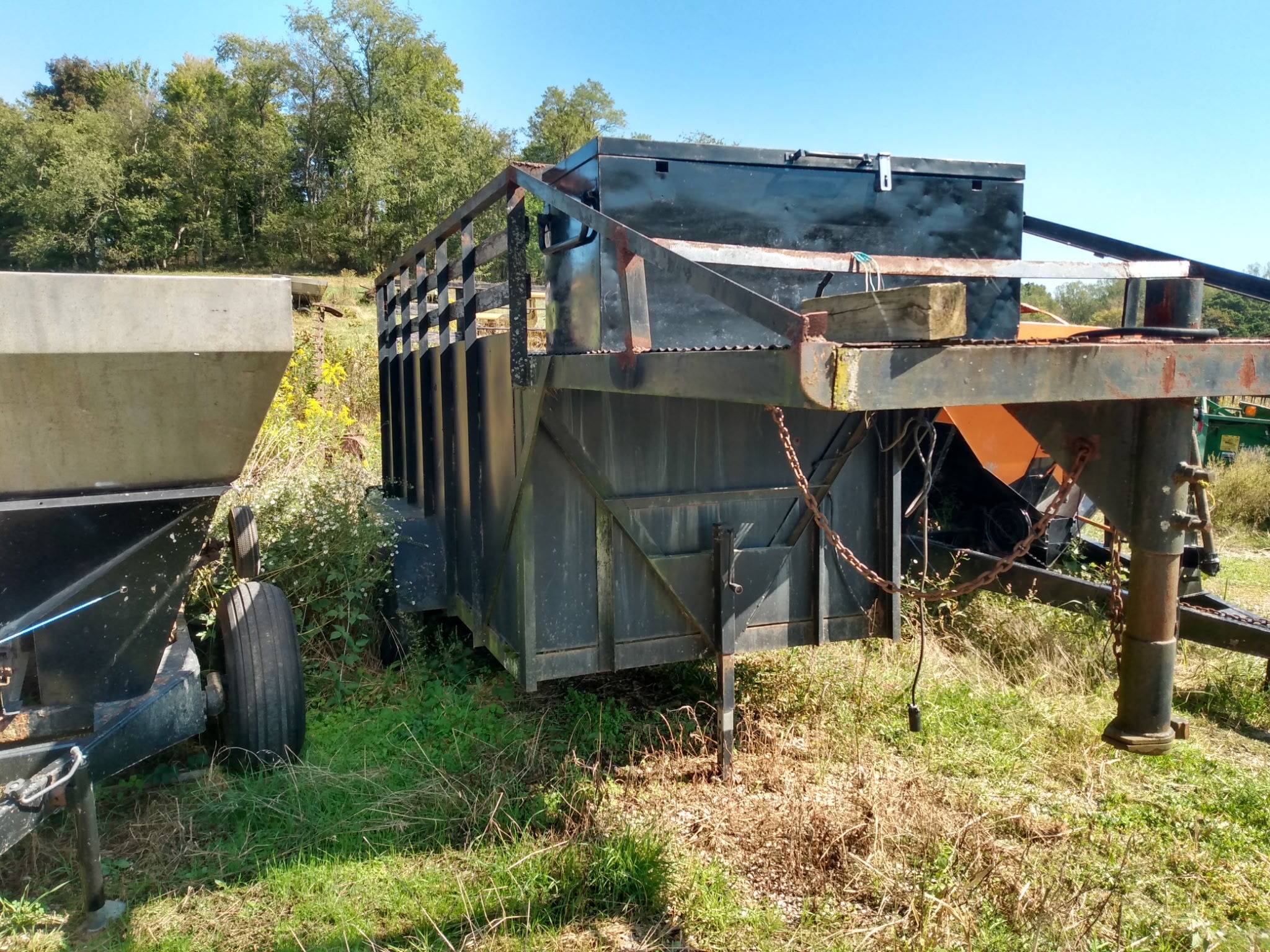  Gooseneck Cattle Trailer Livestock Trailer