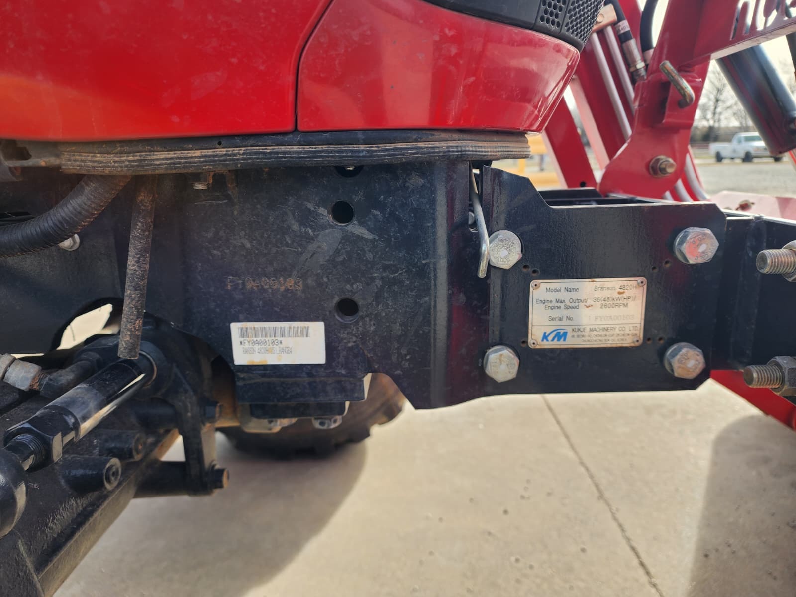 2021 Branson 4820H Tractor