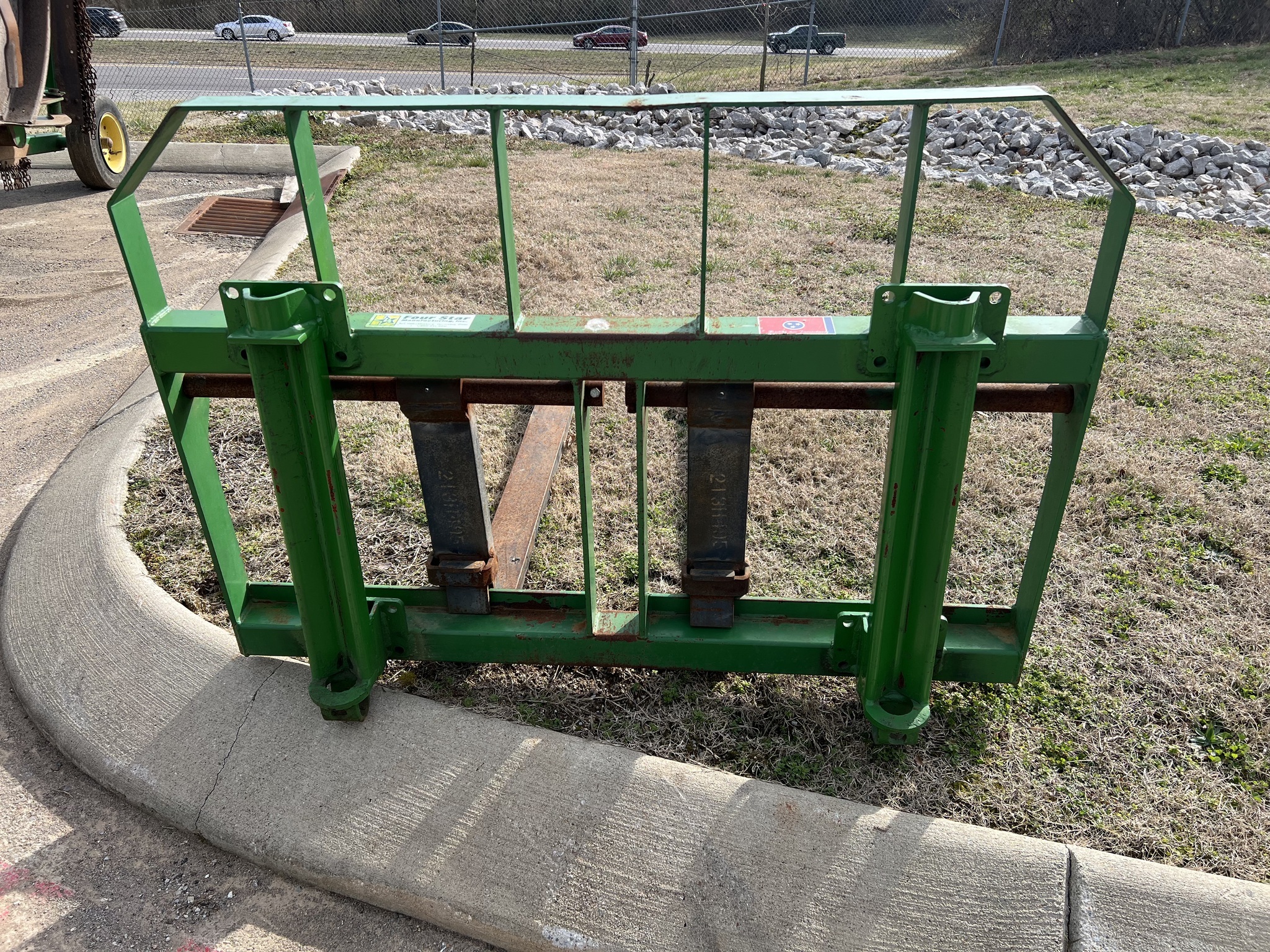  John Deere Forks Loader and Skid Steer Attachment