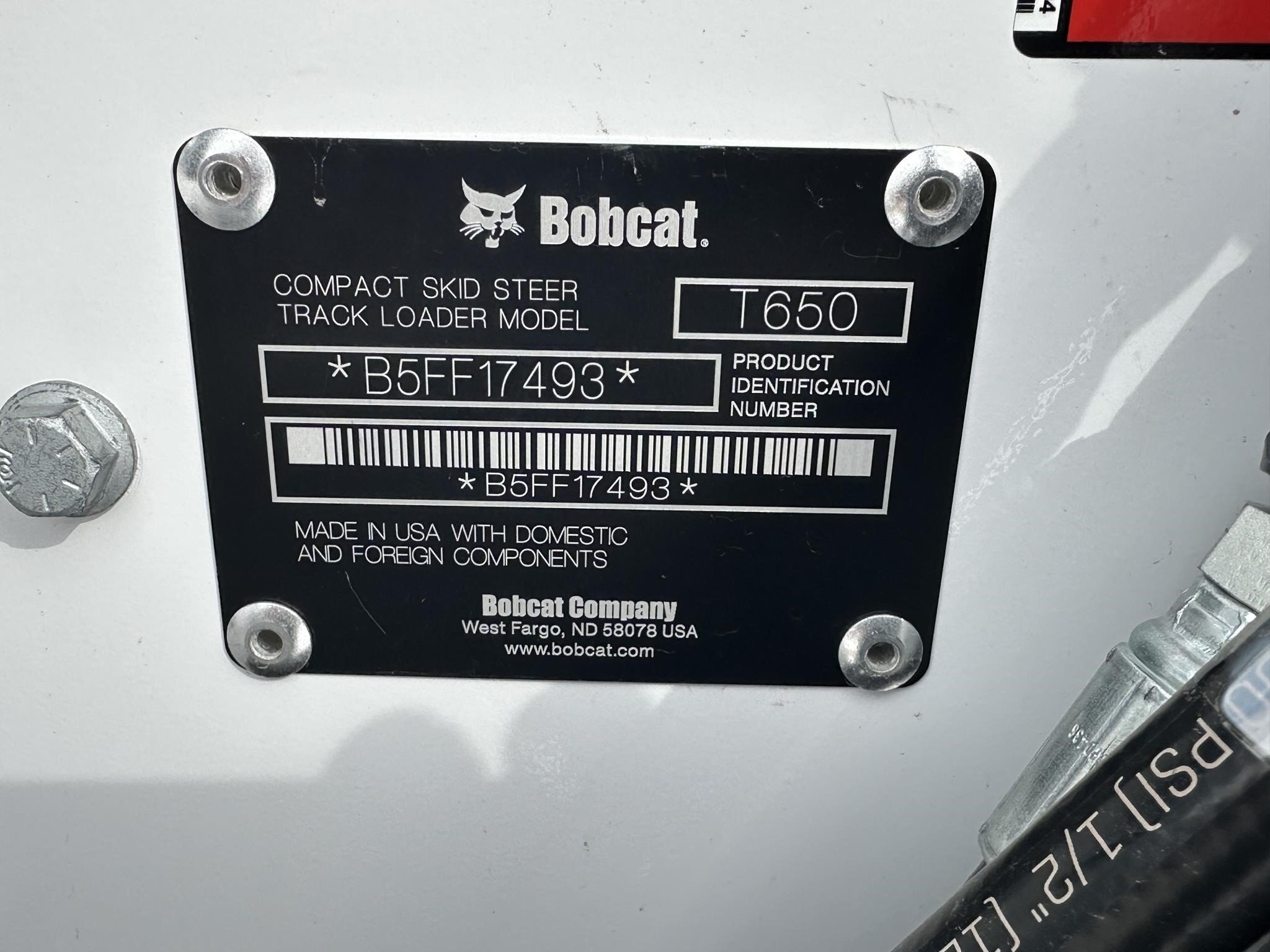2026 Bobcat T650 Skid Steer