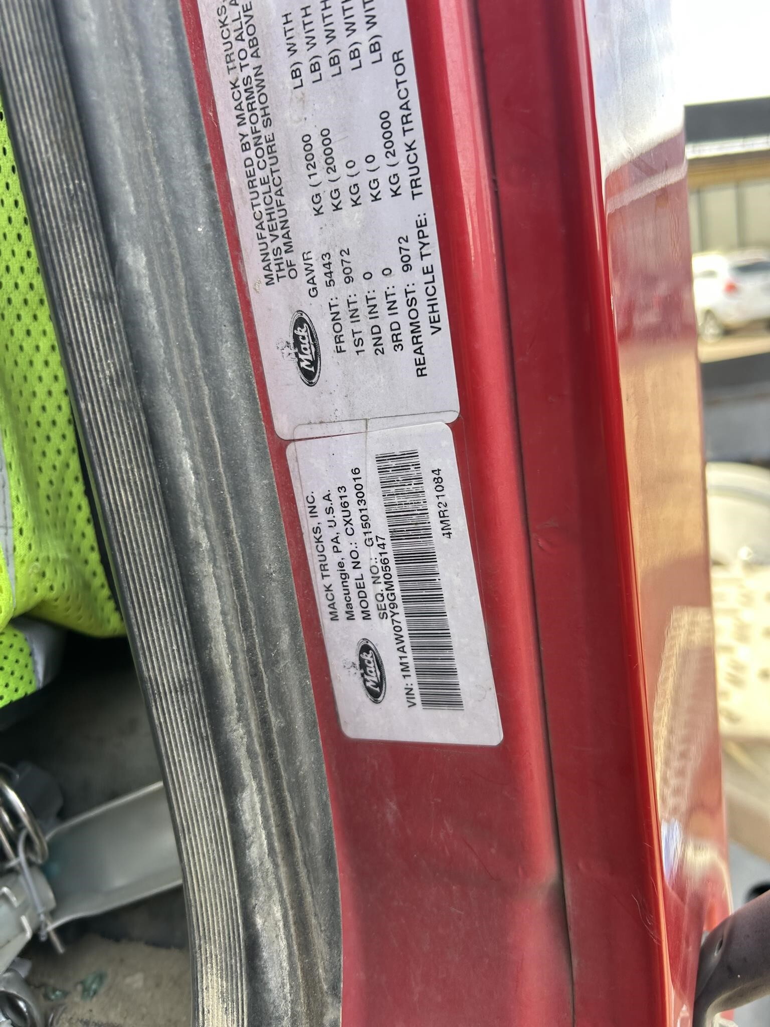 2016 Mack PINNACLE CXU613 Semi Trucks/Trailer