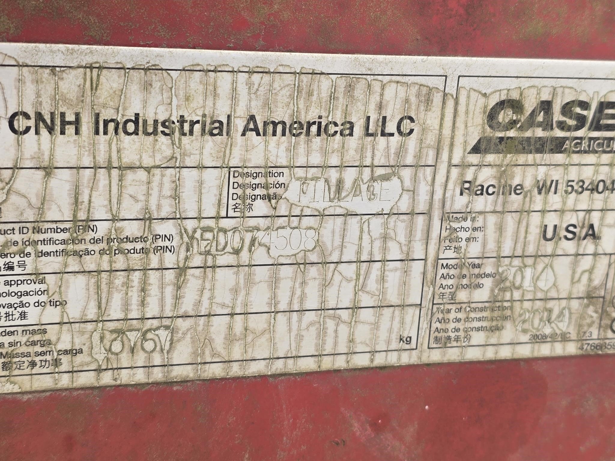 2014 Case IH Tigermate 200 Field Cultivator