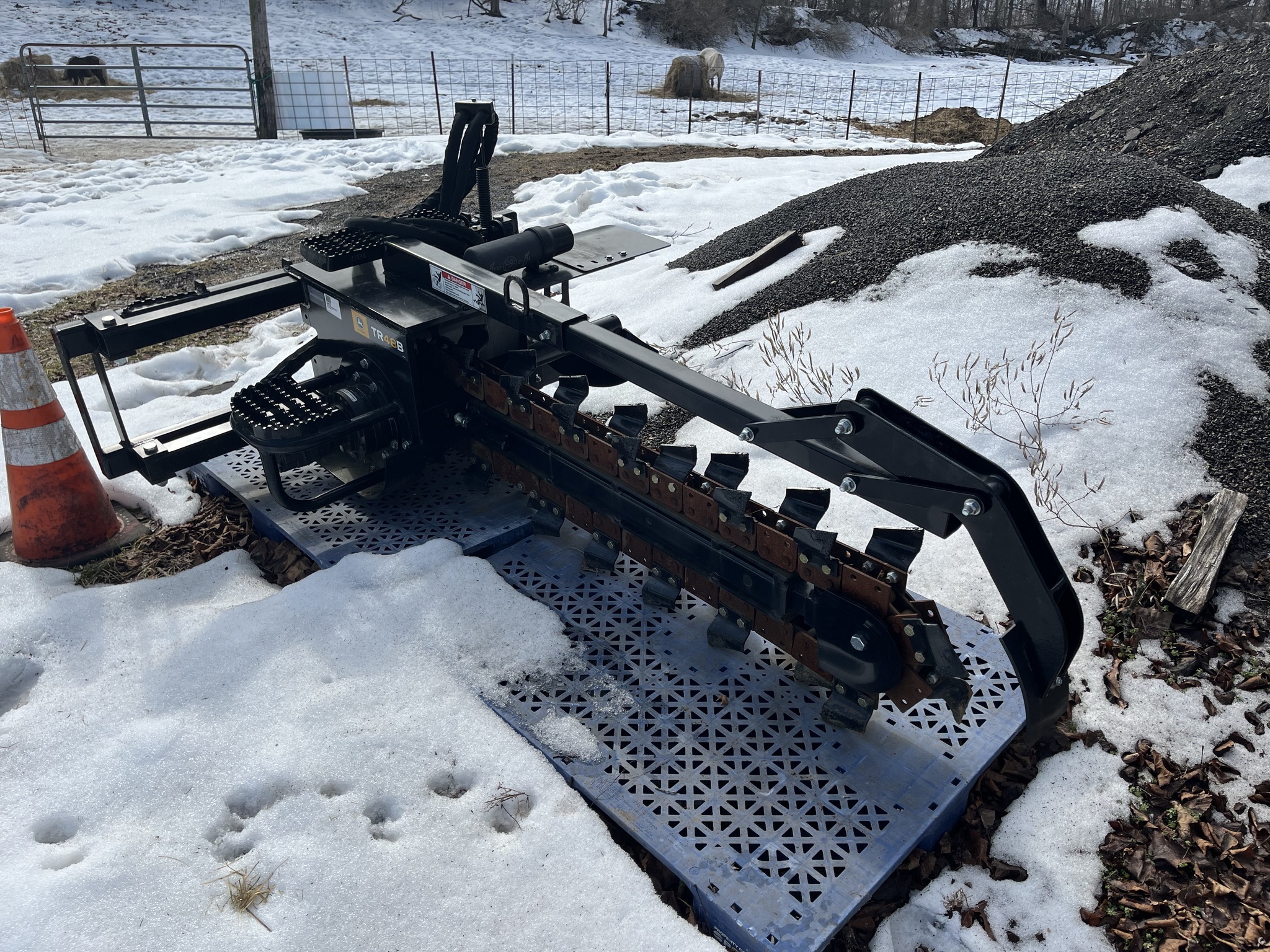 2022 John Deere TR48 Trencher