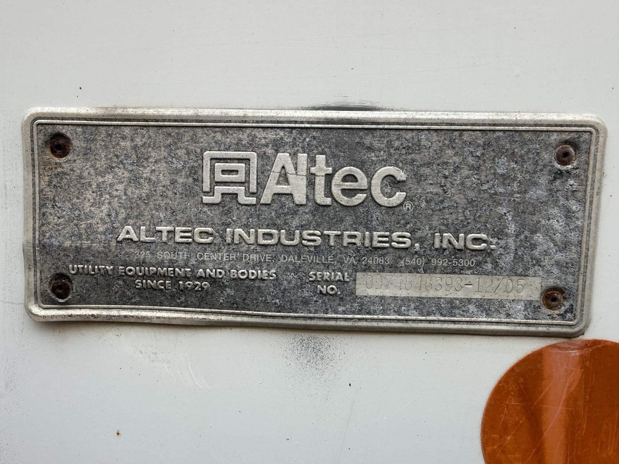 2006 Altec AA755L Crane
