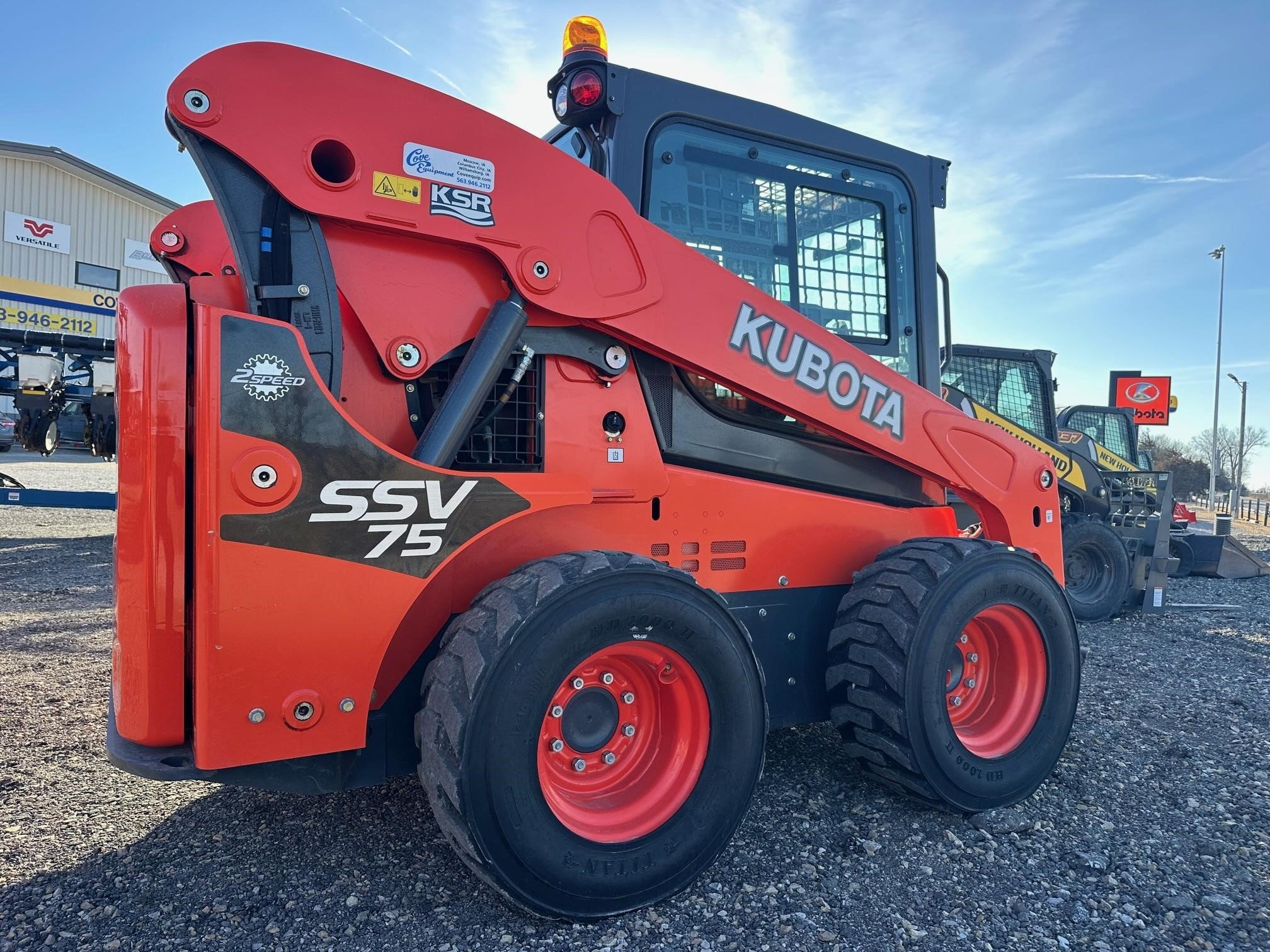 2019 Kubota SSV75 Skid Steer