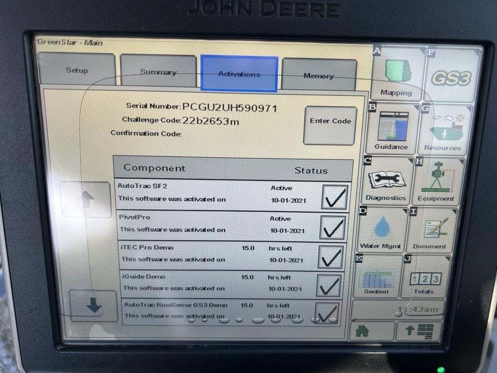 2017 John Deere R4038 Self-Propelled Sprayer