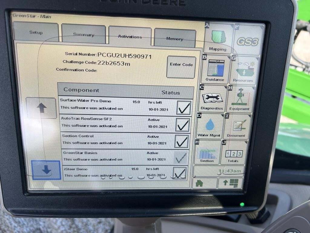 2017 John Deere R4038 Self-Propelled Sprayer