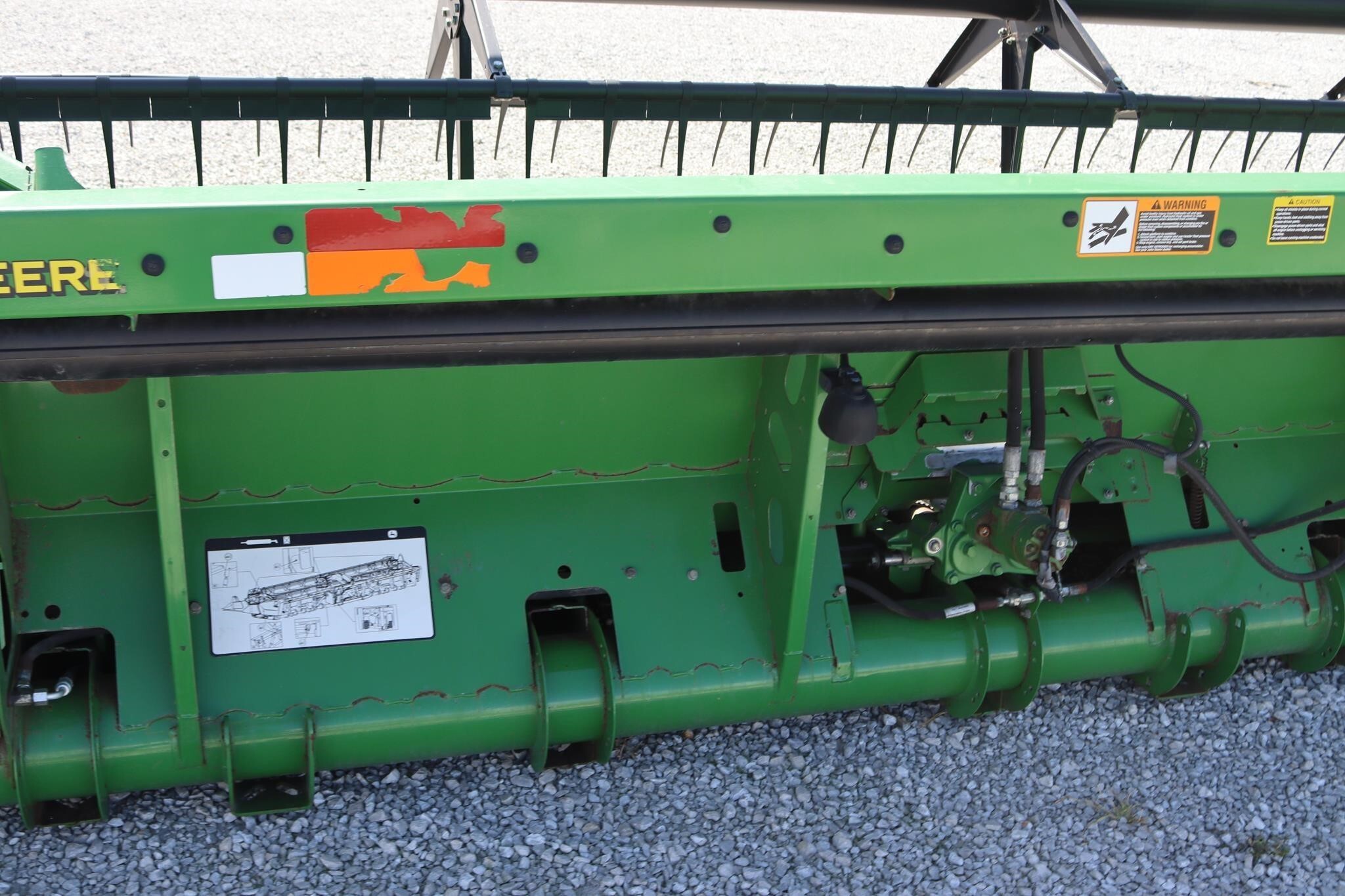 2014 John Deere 640FD Platform