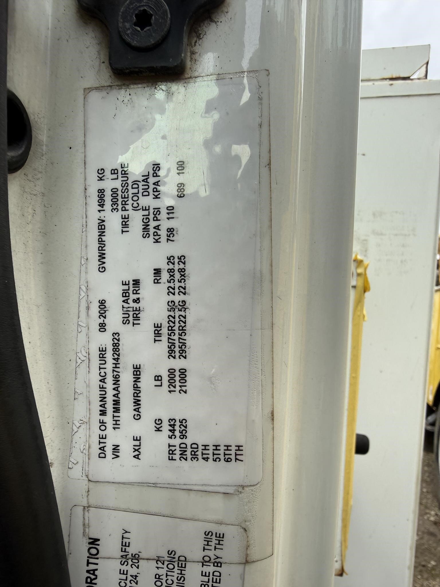 2007 Altec AA755L Crane