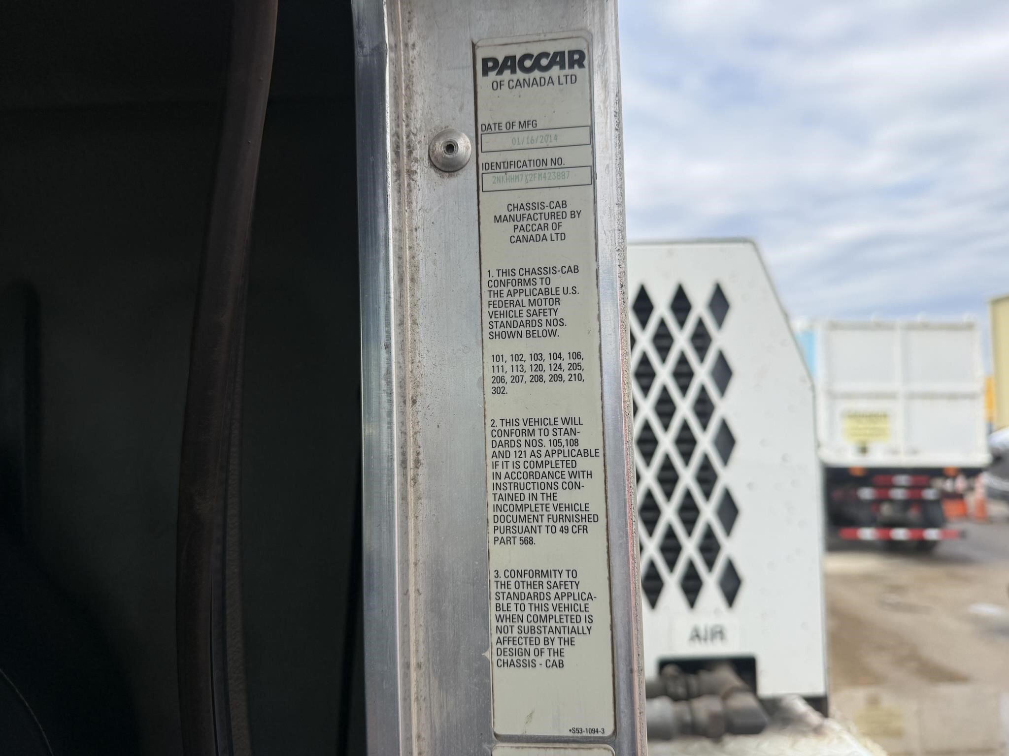 2015 Kenworth T370 Miscellaneous