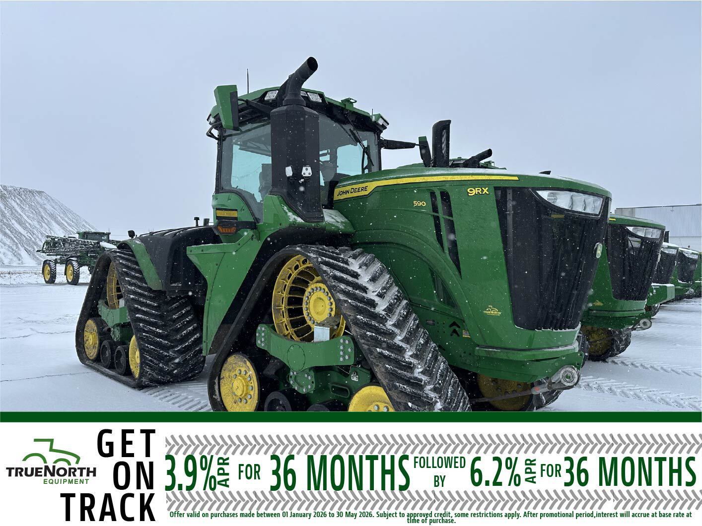 2022 John Deere 9RX 590 Tractor