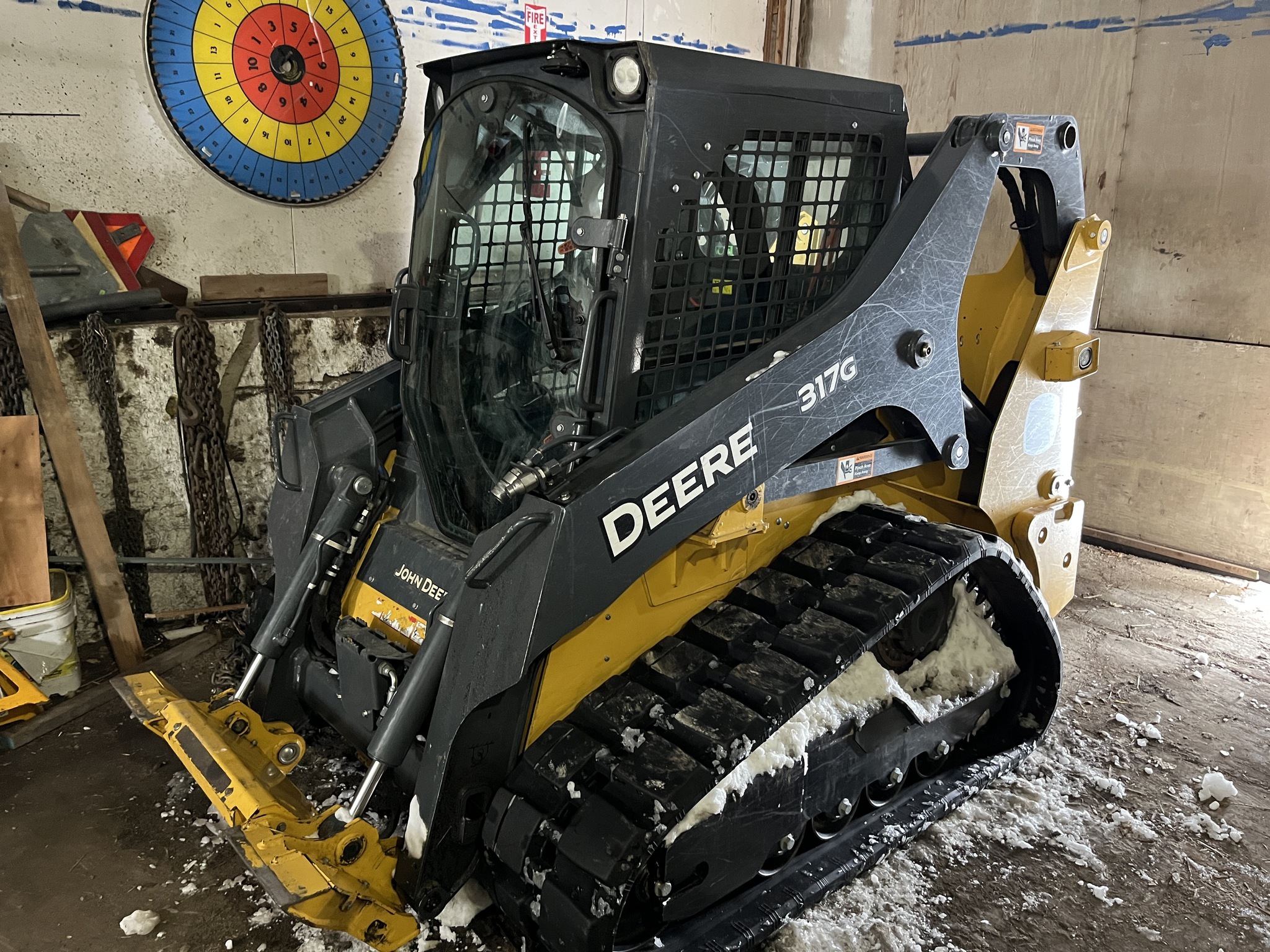 2019 Deere 317G Skid Steer