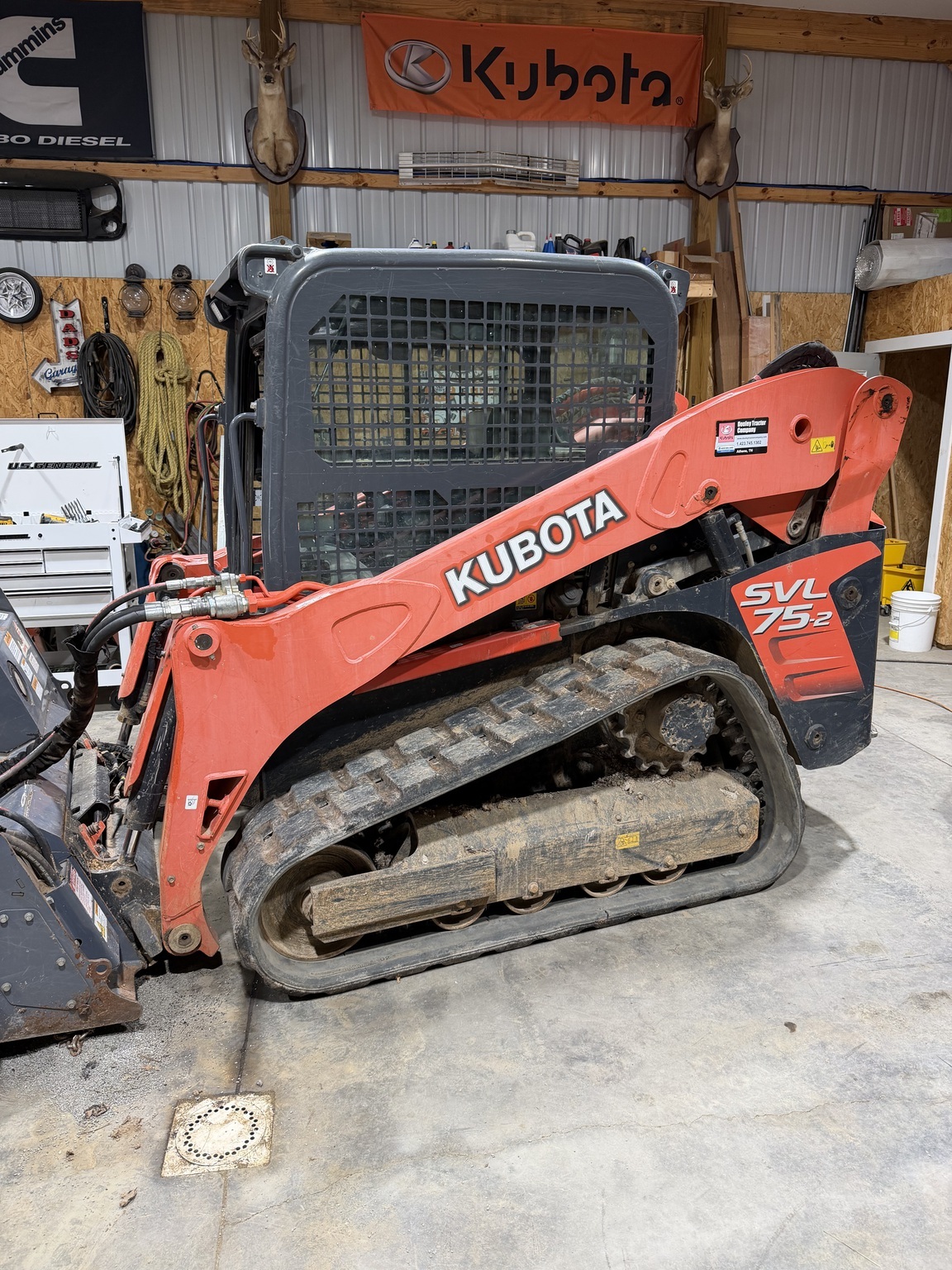 2021 Kubota SVL75 Skid Steer