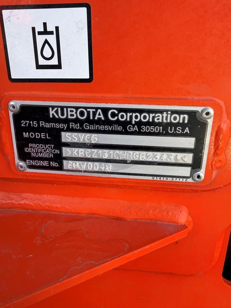 2024 Kubota SSV65 Skid Steer
