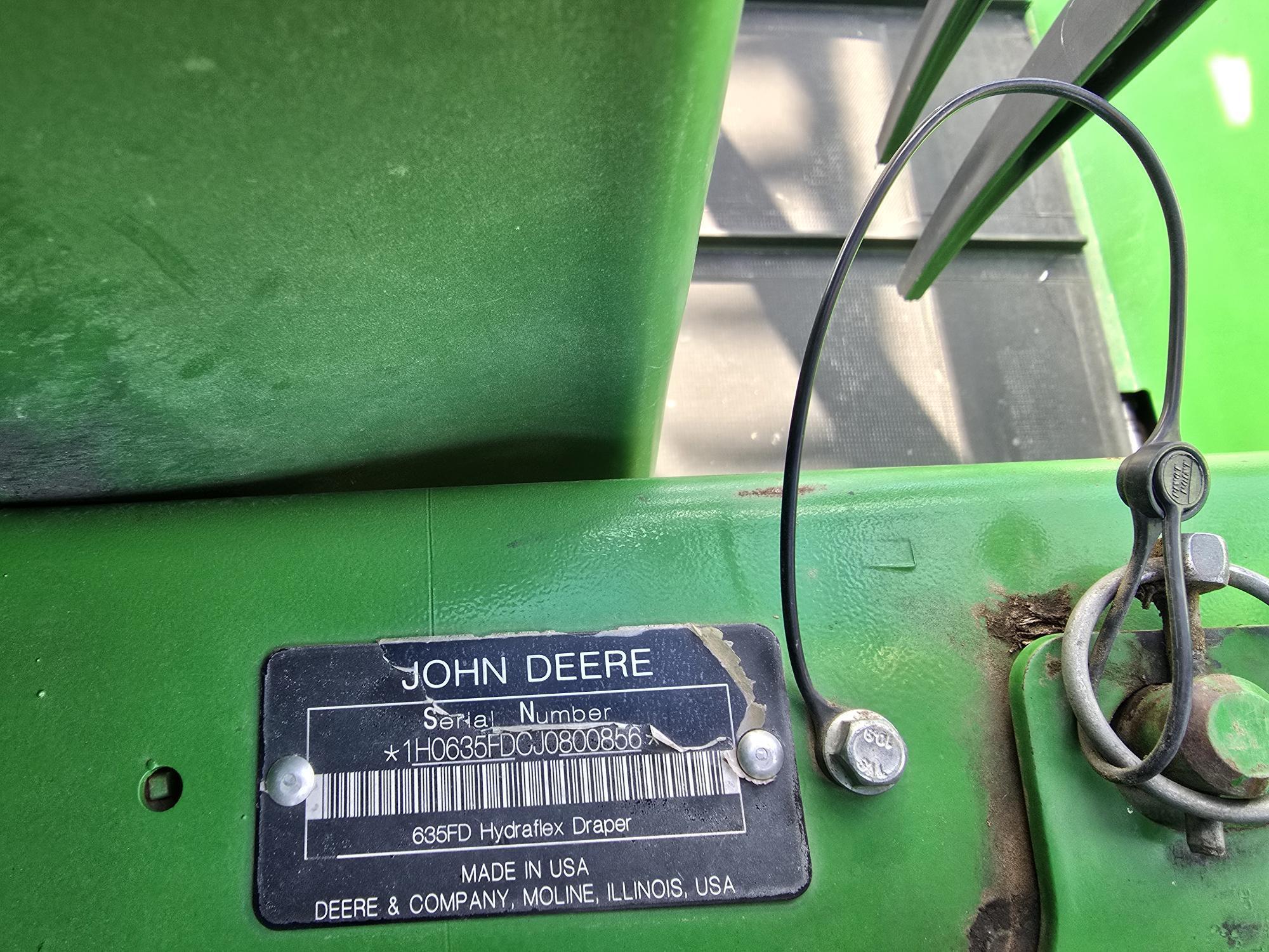 2018 John Deere 635FD Platform