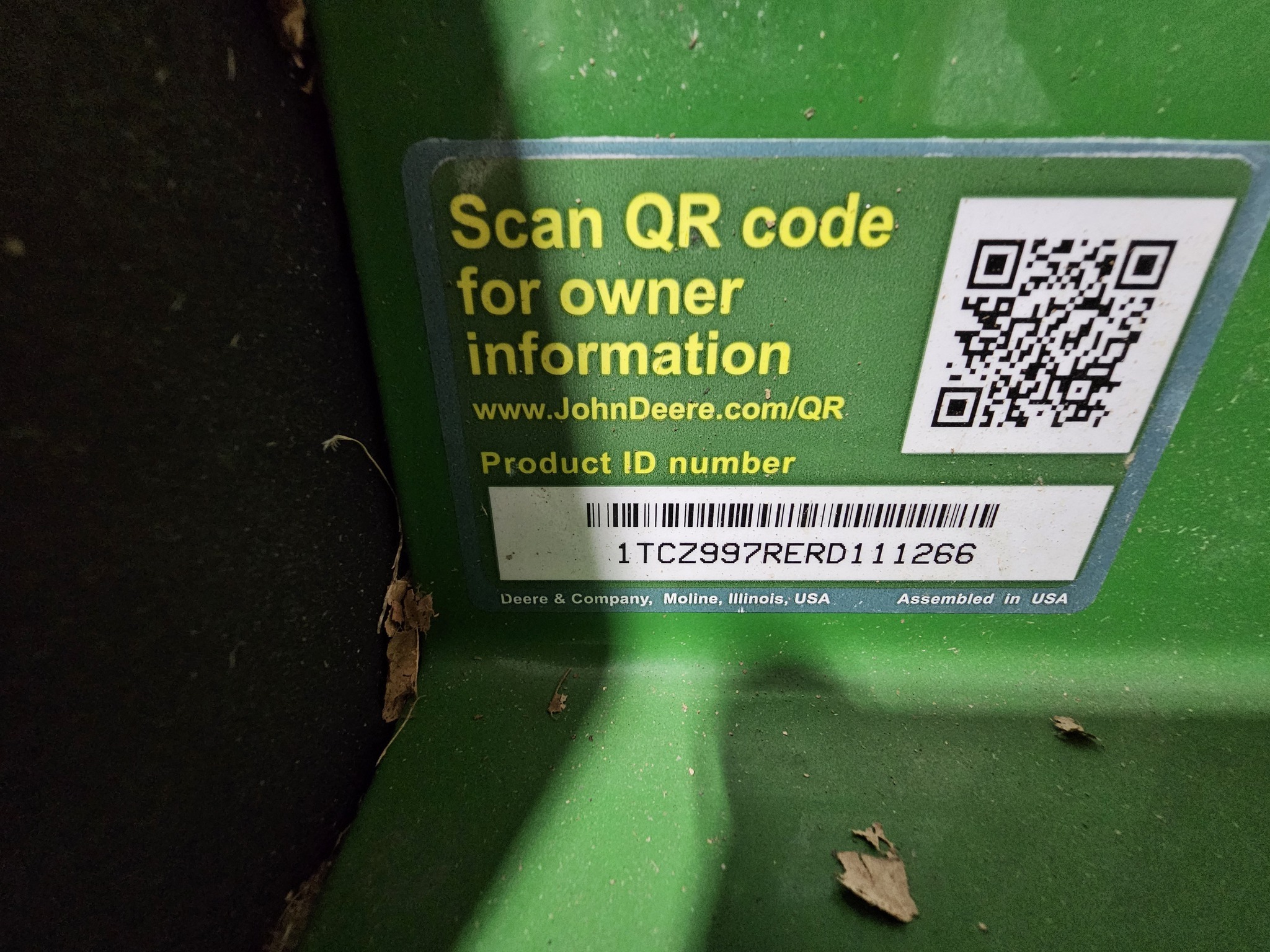 2024 John Deere Z997R Lawn Mower