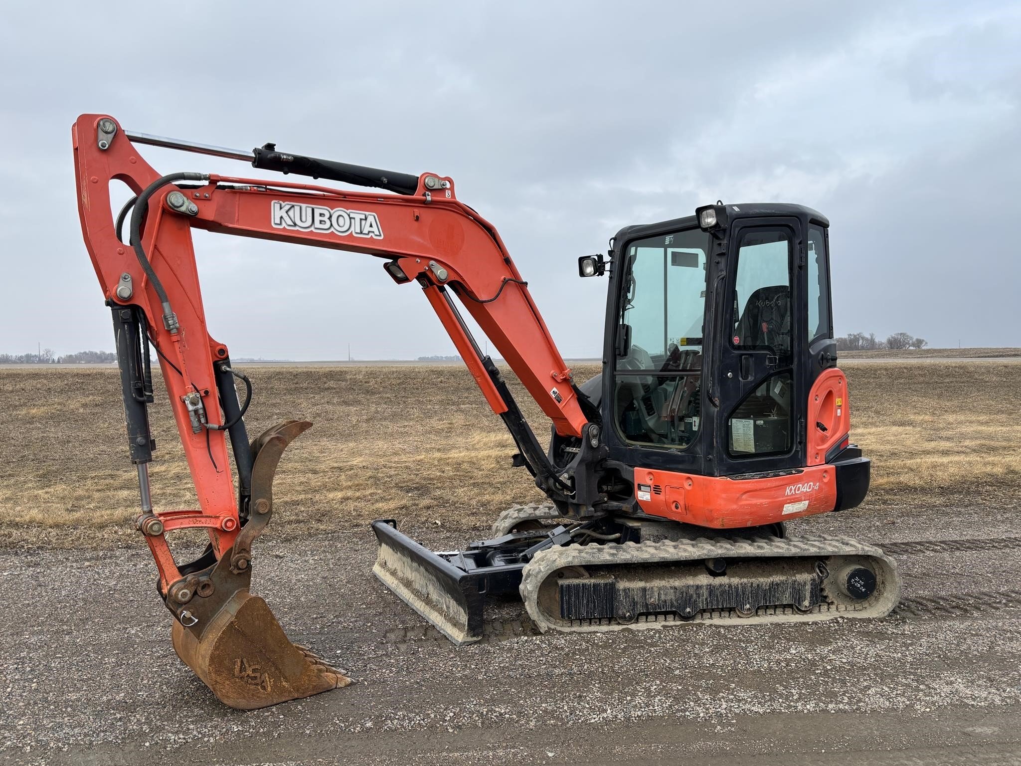 2016 Kubota KX040-4 Mini Excavator