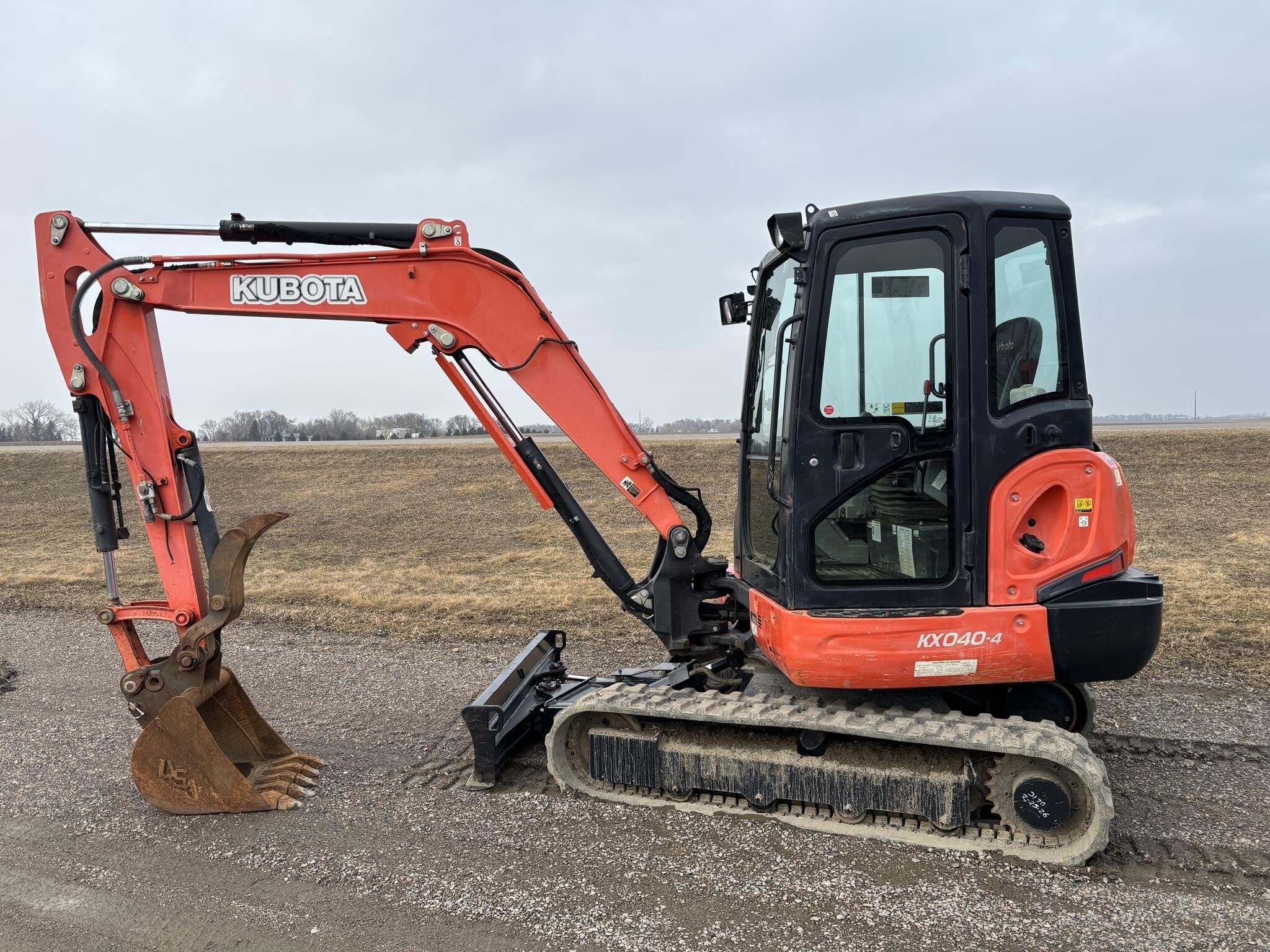 2016 Kubota KX040-4 Mini Excavator