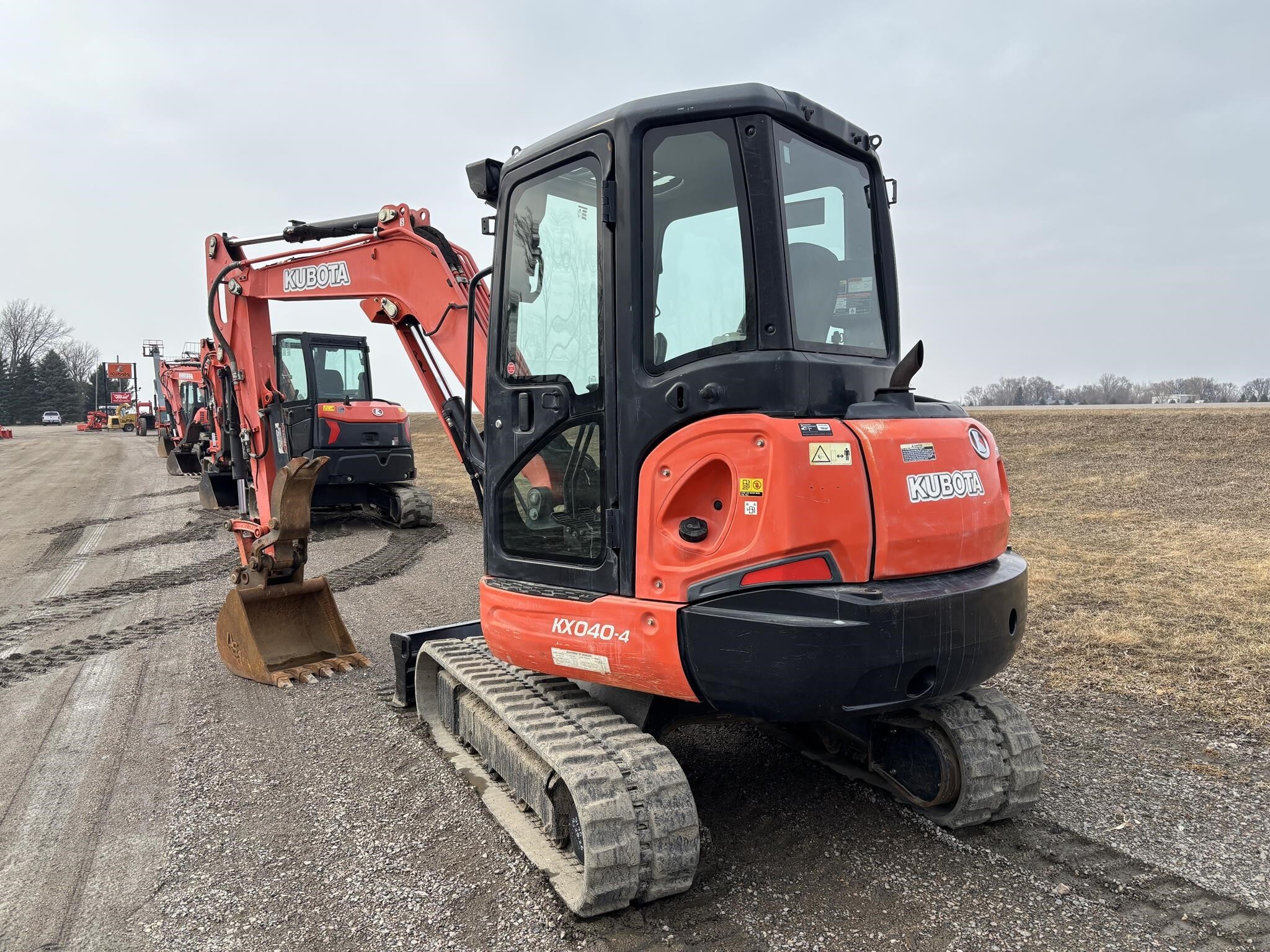2016 Kubota KX040-4 Mini Excavator