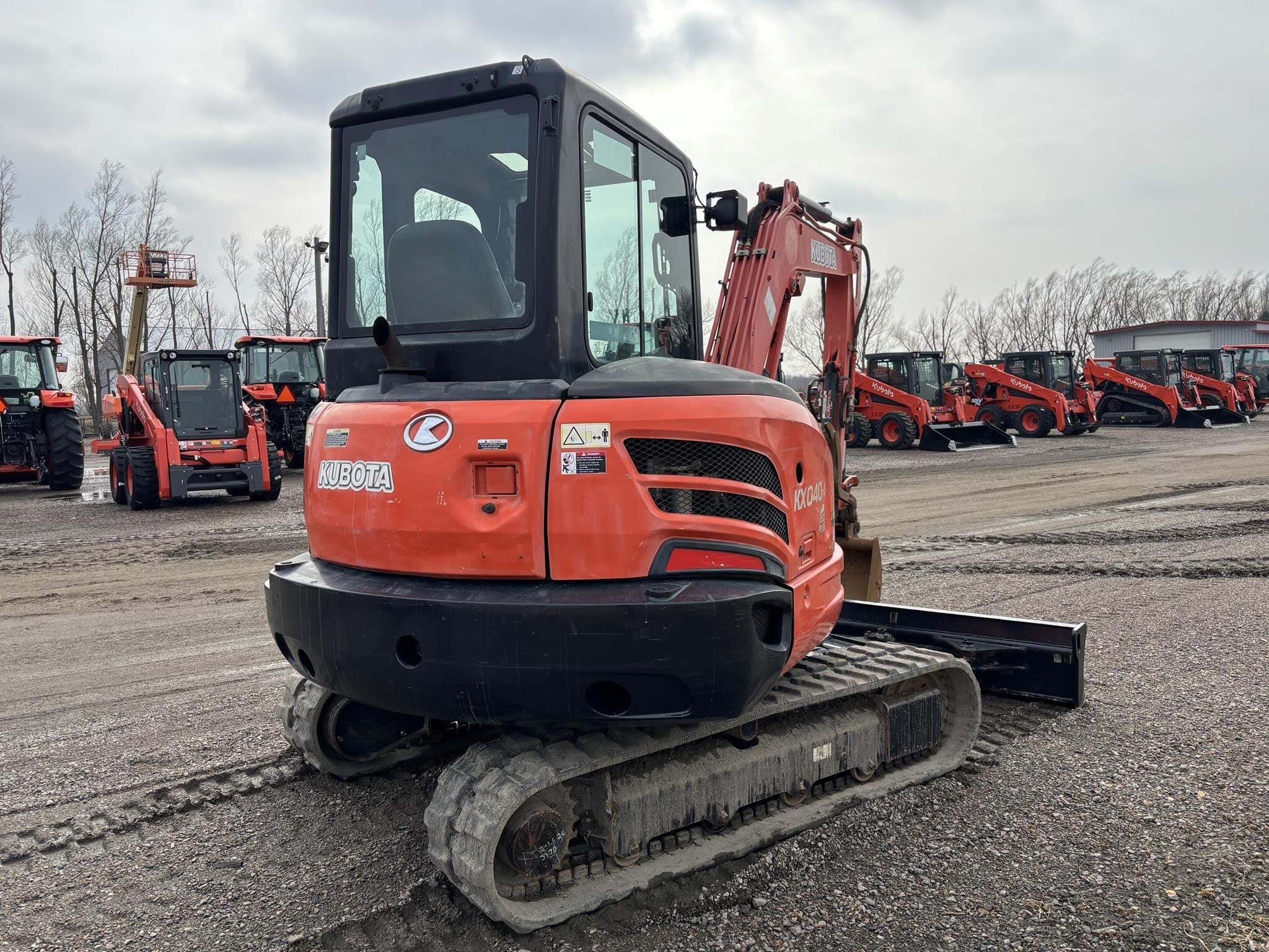 2016 Kubota KX040-4 Mini Excavator