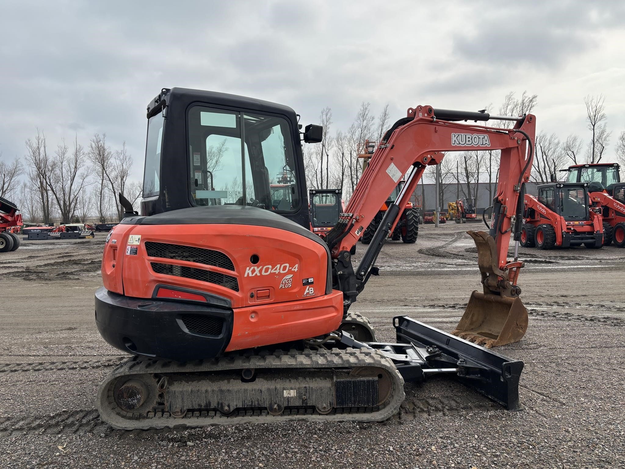 2016 Kubota KX040-4 Mini Excavator