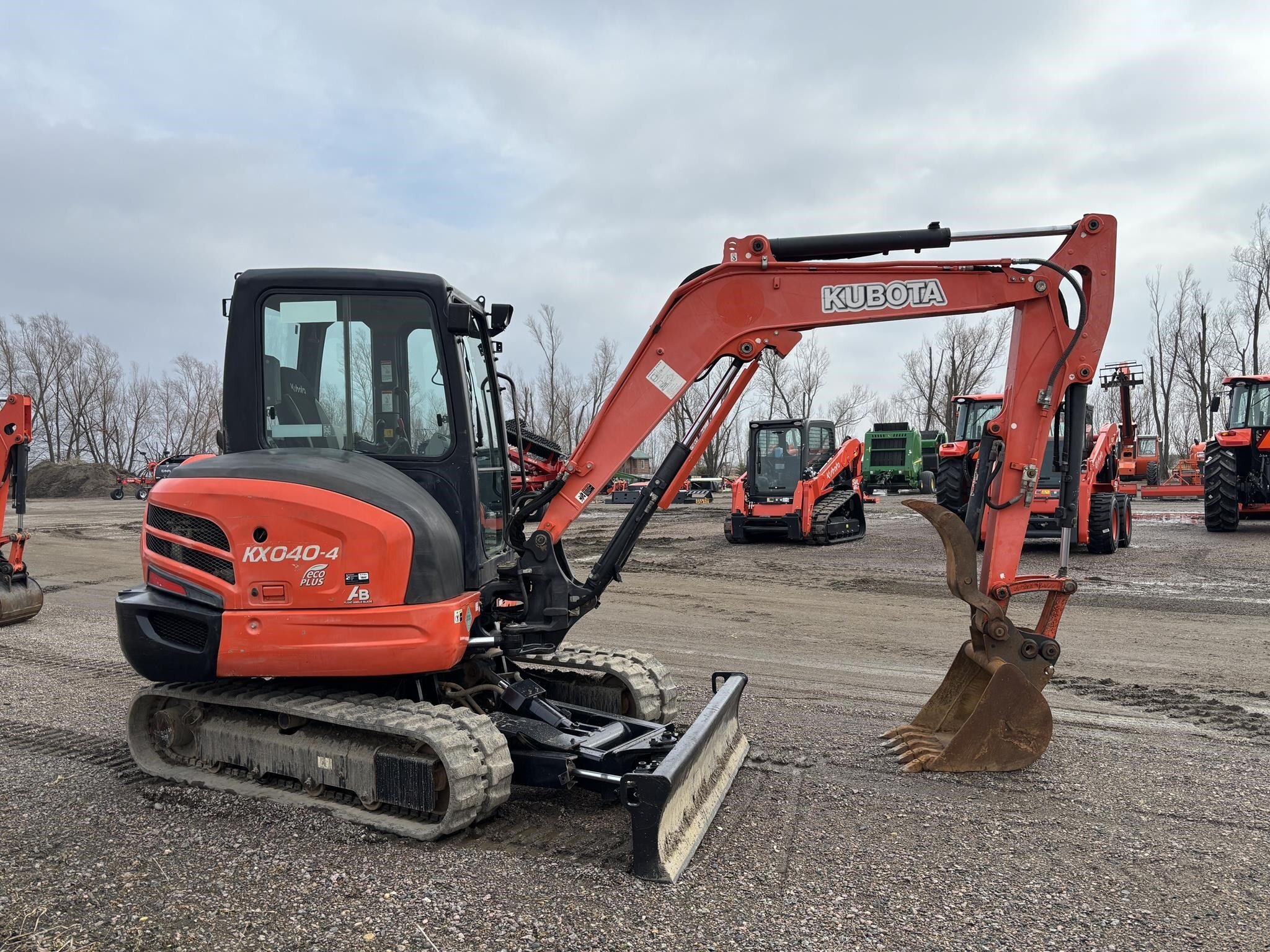 2016 Kubota KX040-4 Mini Excavator