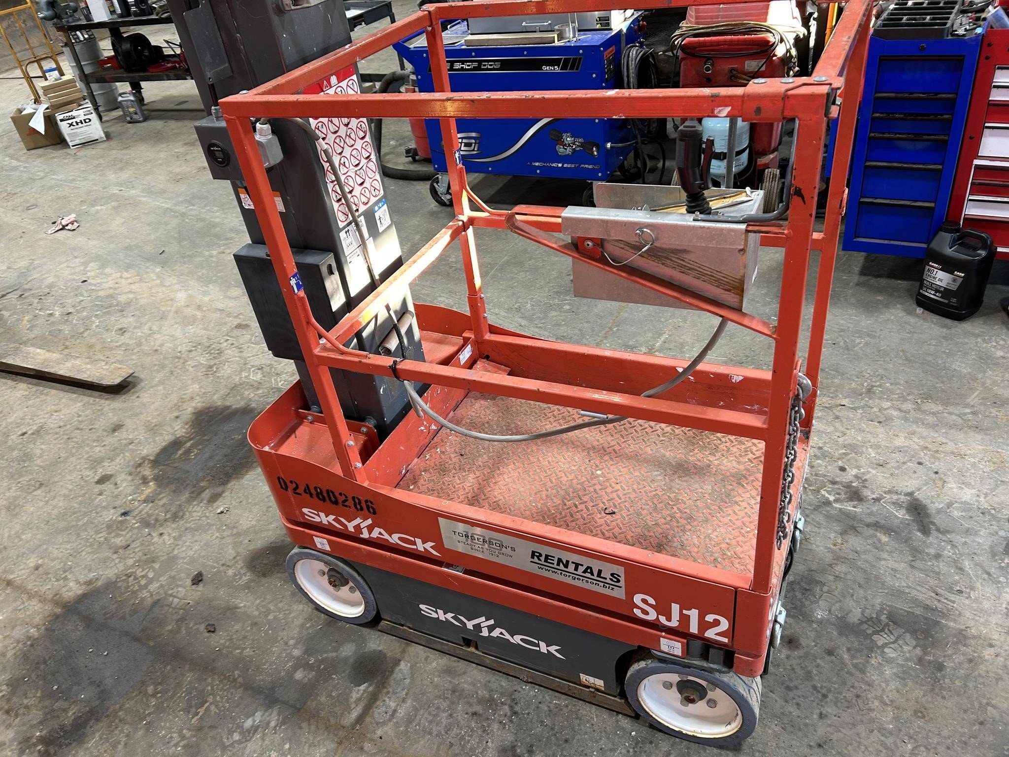 2017 Skyjack SJ12 Scissor/Boom Lift