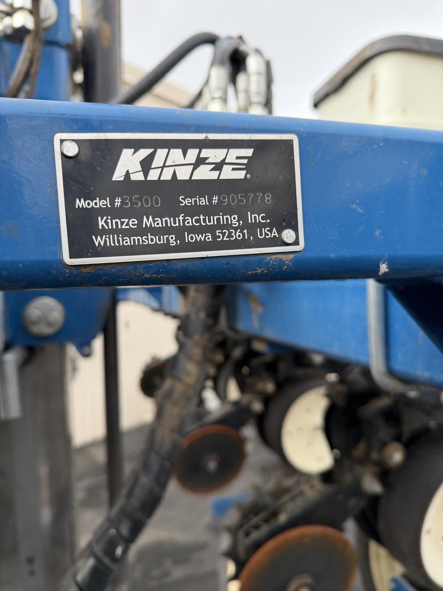 2013 Kinze 3500 Planter