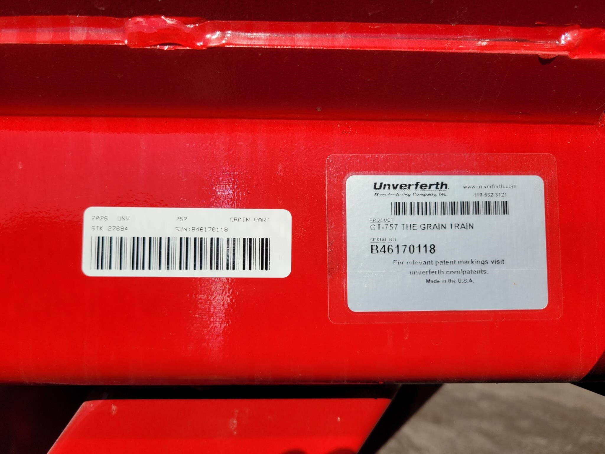 2026 Brent 757 Gravity Wagon