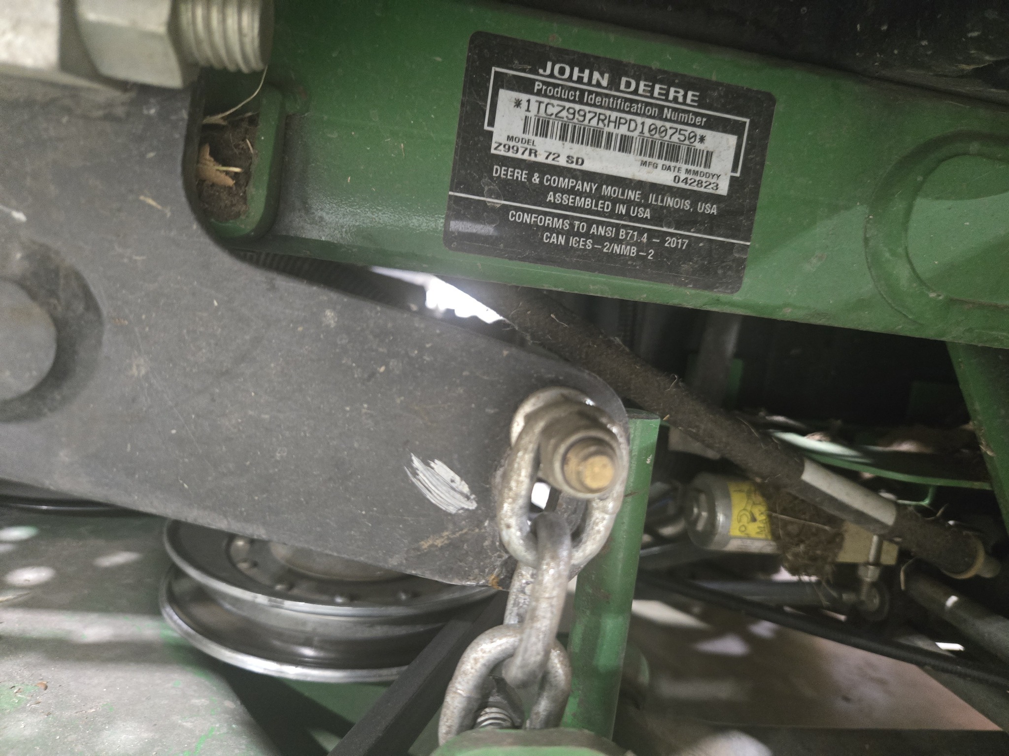 2023 John Deere Z997R Lawn Mower
