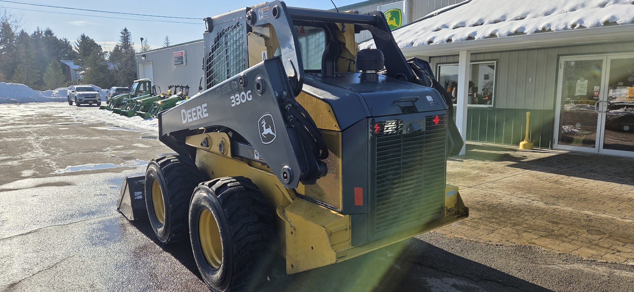 2018 Deere 330G Skid Steer