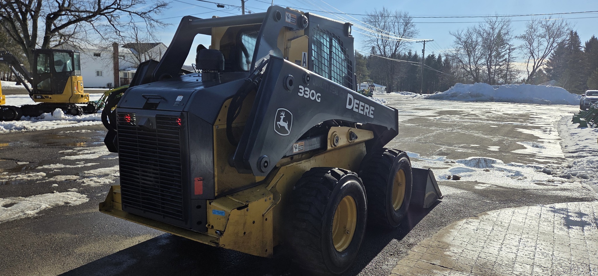 2018 Deere 330G Skid Steer