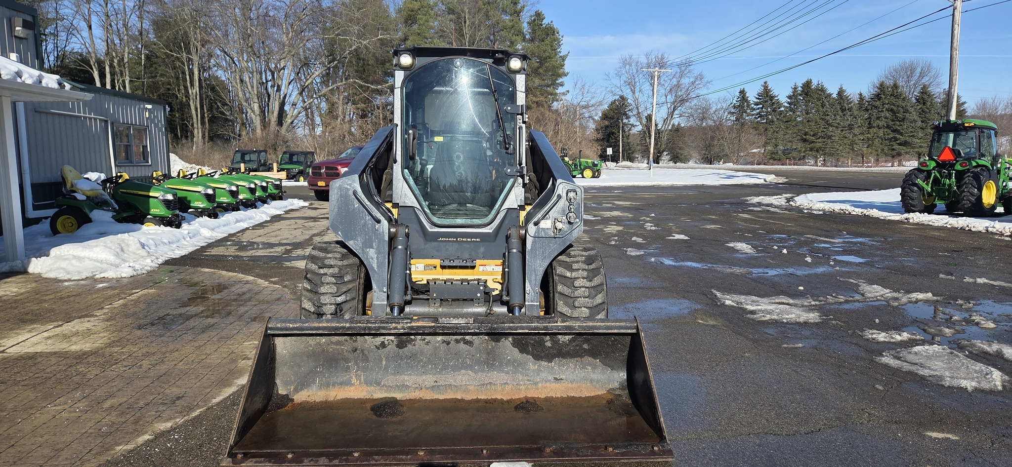 2018 Deere 330G Skid Steer