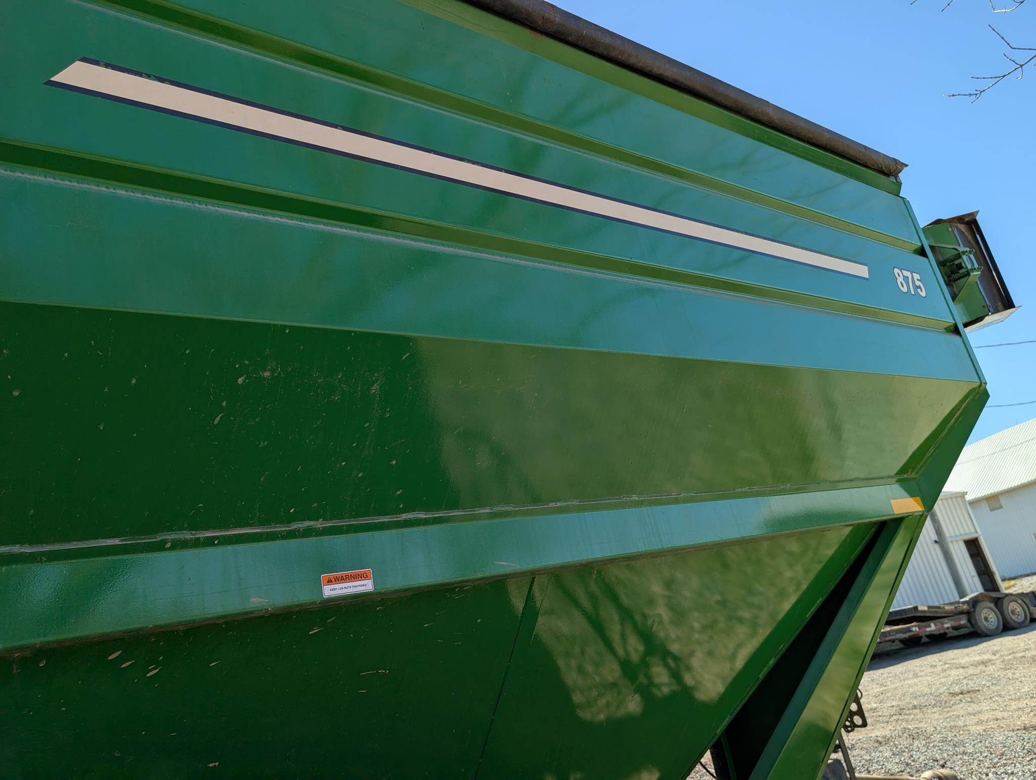  J&M 875-18 Grain Cart