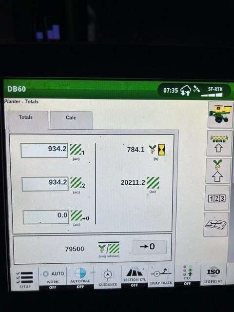 2016 John Deere DB60 Planter