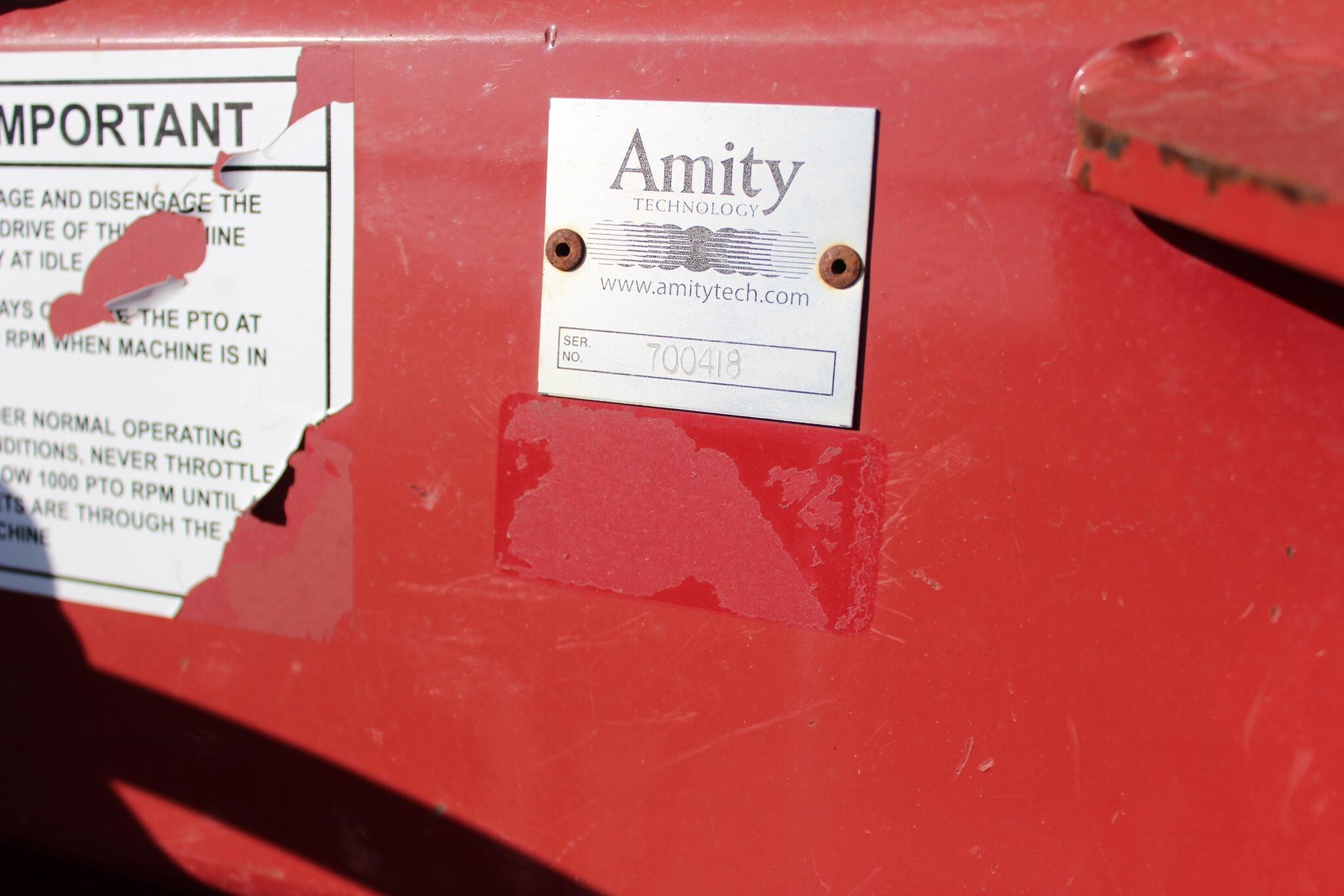 2010 Amity 2500 Beet Equipment