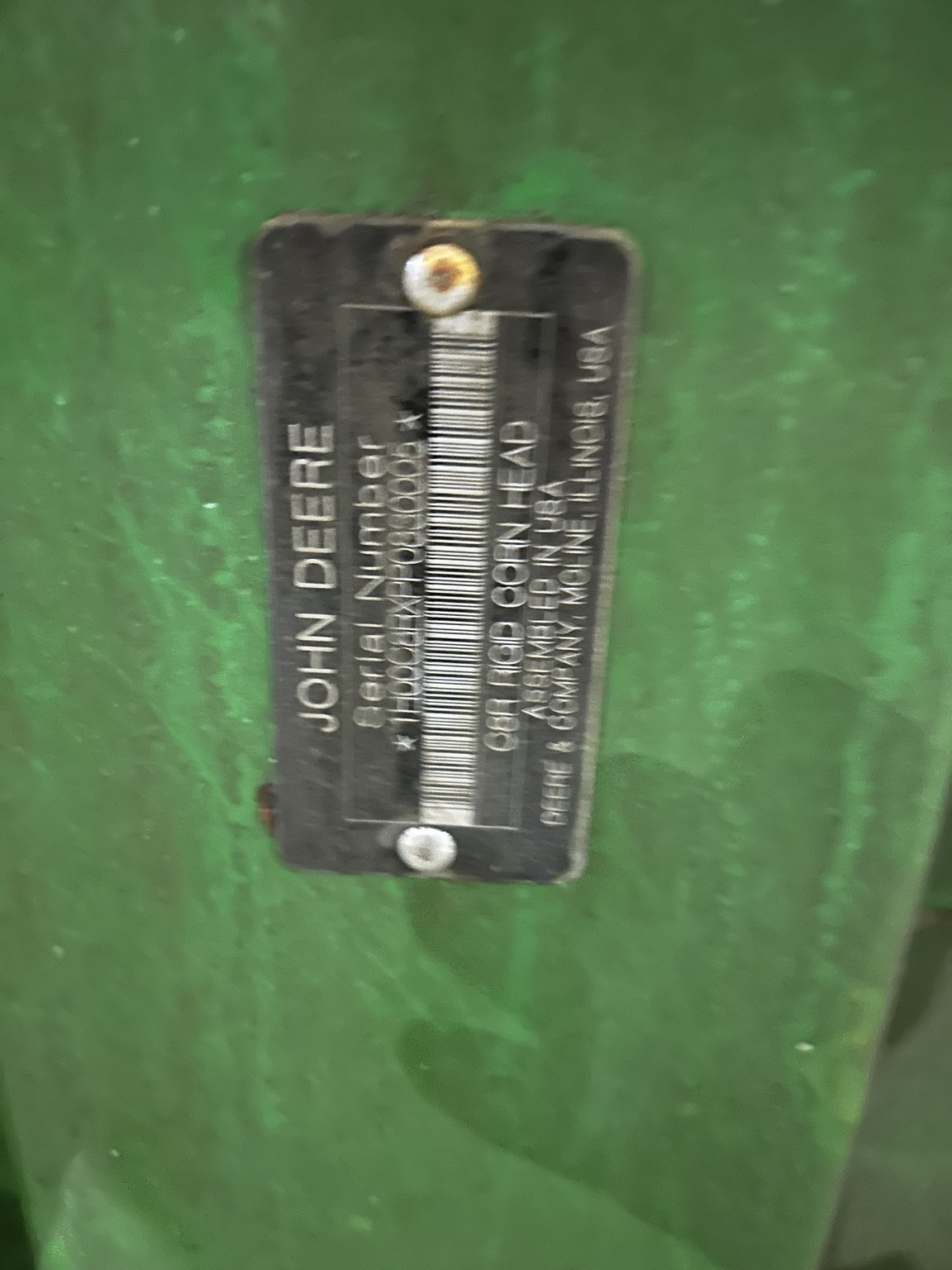2024 John Deere C8R Corn Head
