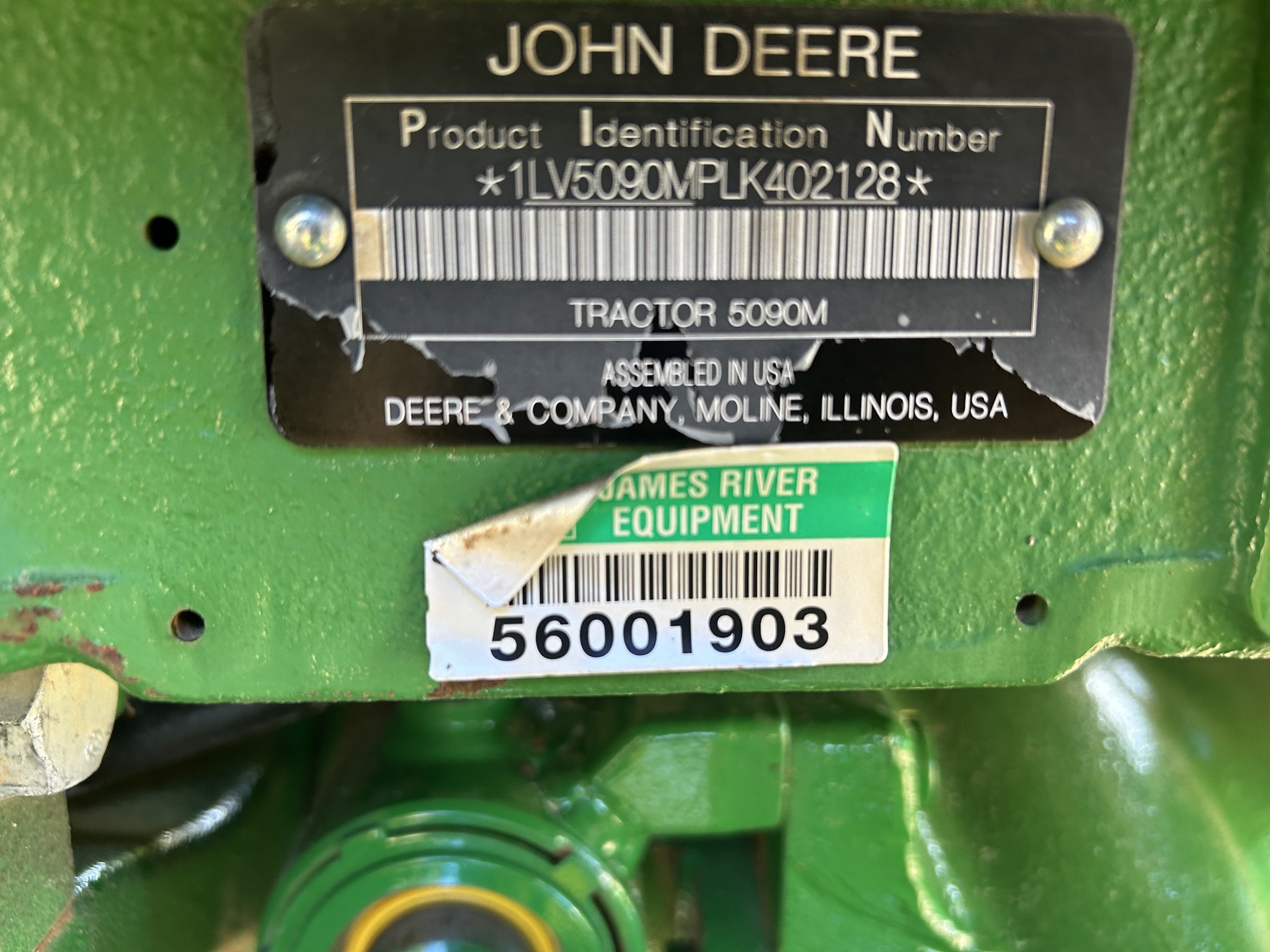 2020 John Deere 5090M Tractor