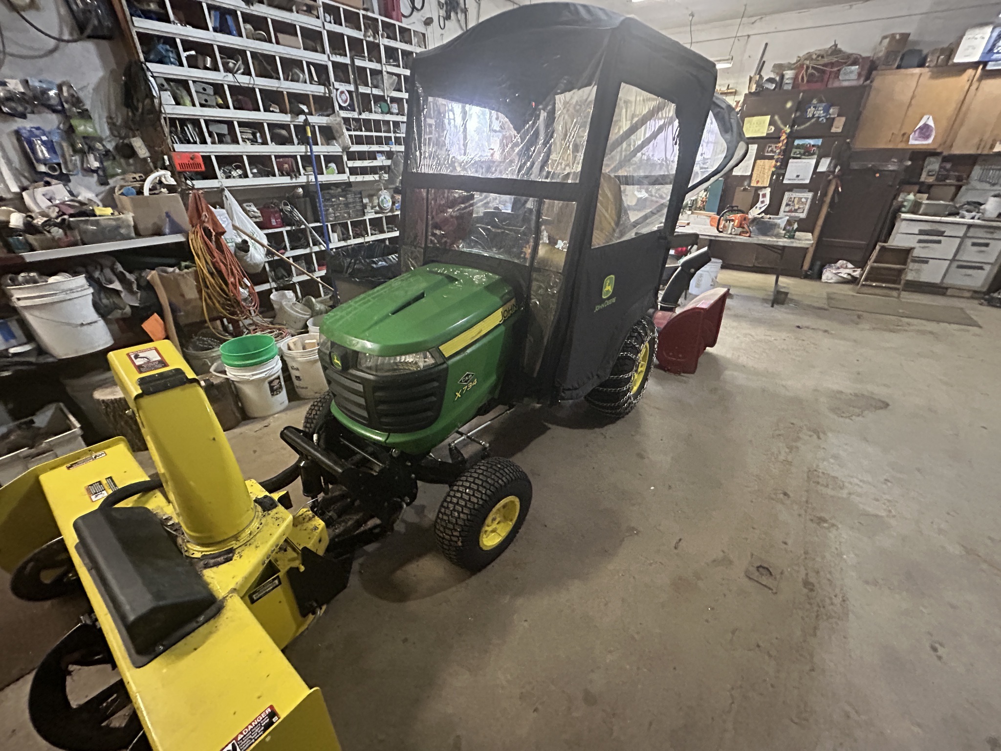 2022 John Deere X734 Lawn Mower