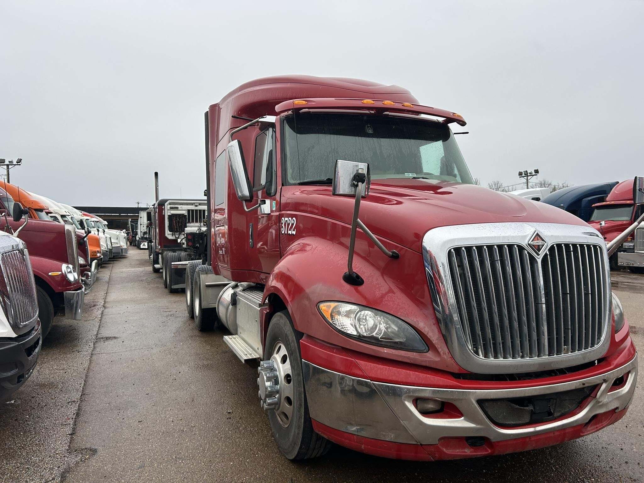 2015 International ProStar Semi Trucks/Trailer