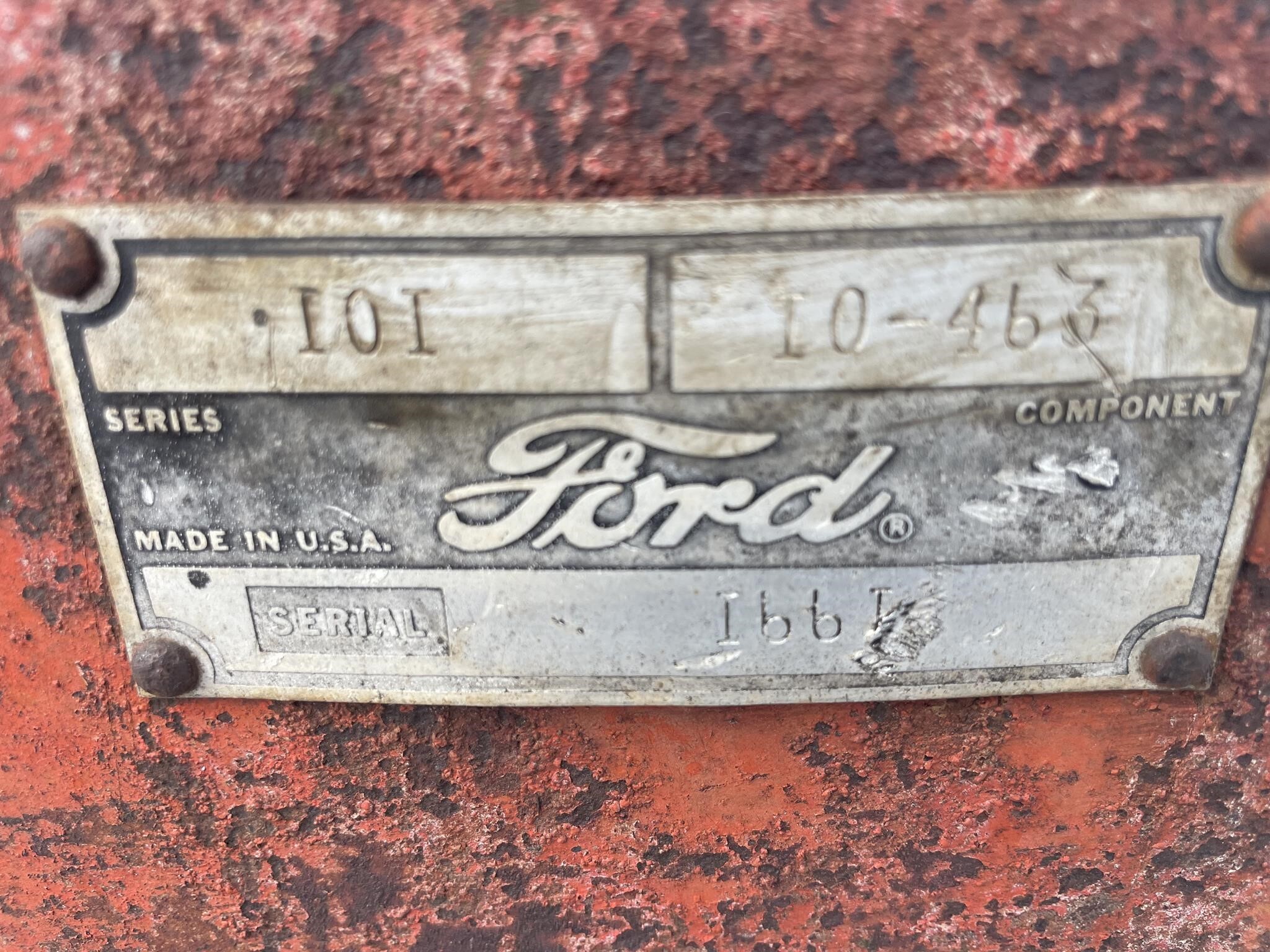  Ford 101 Plow