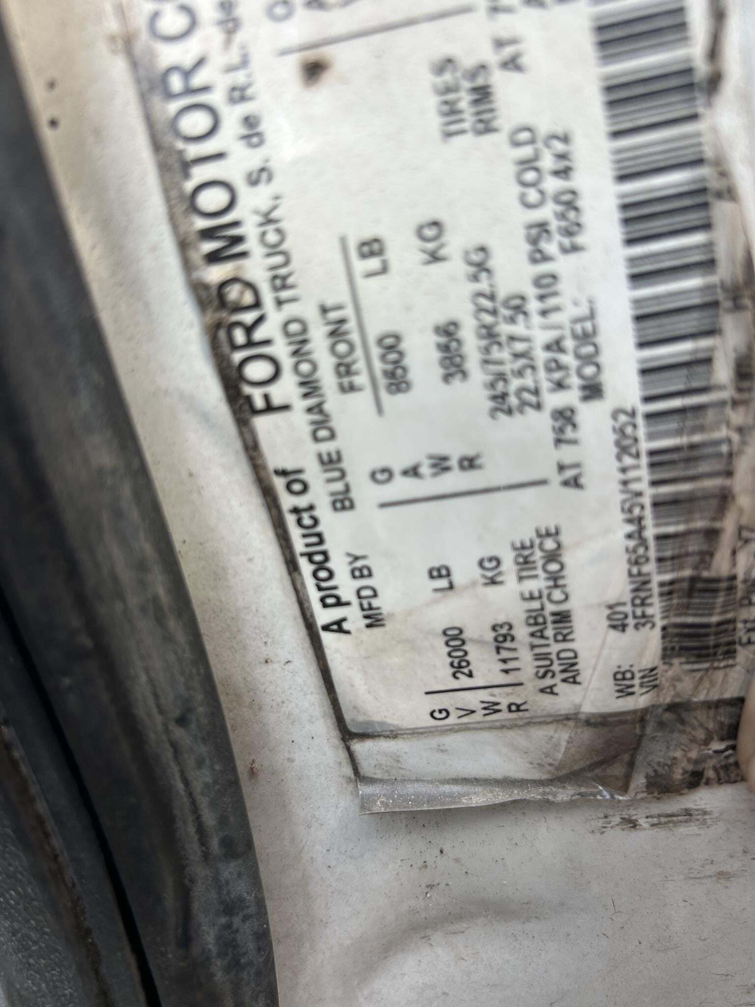 2005 Ford F-650 Pickup