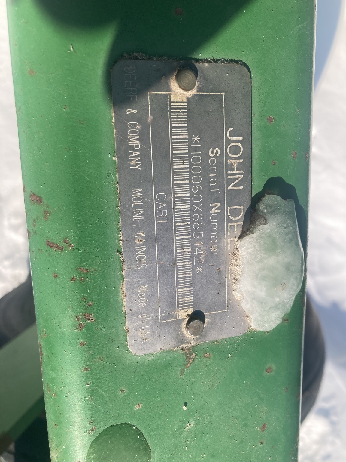 1997 John Deere 1760 Planter