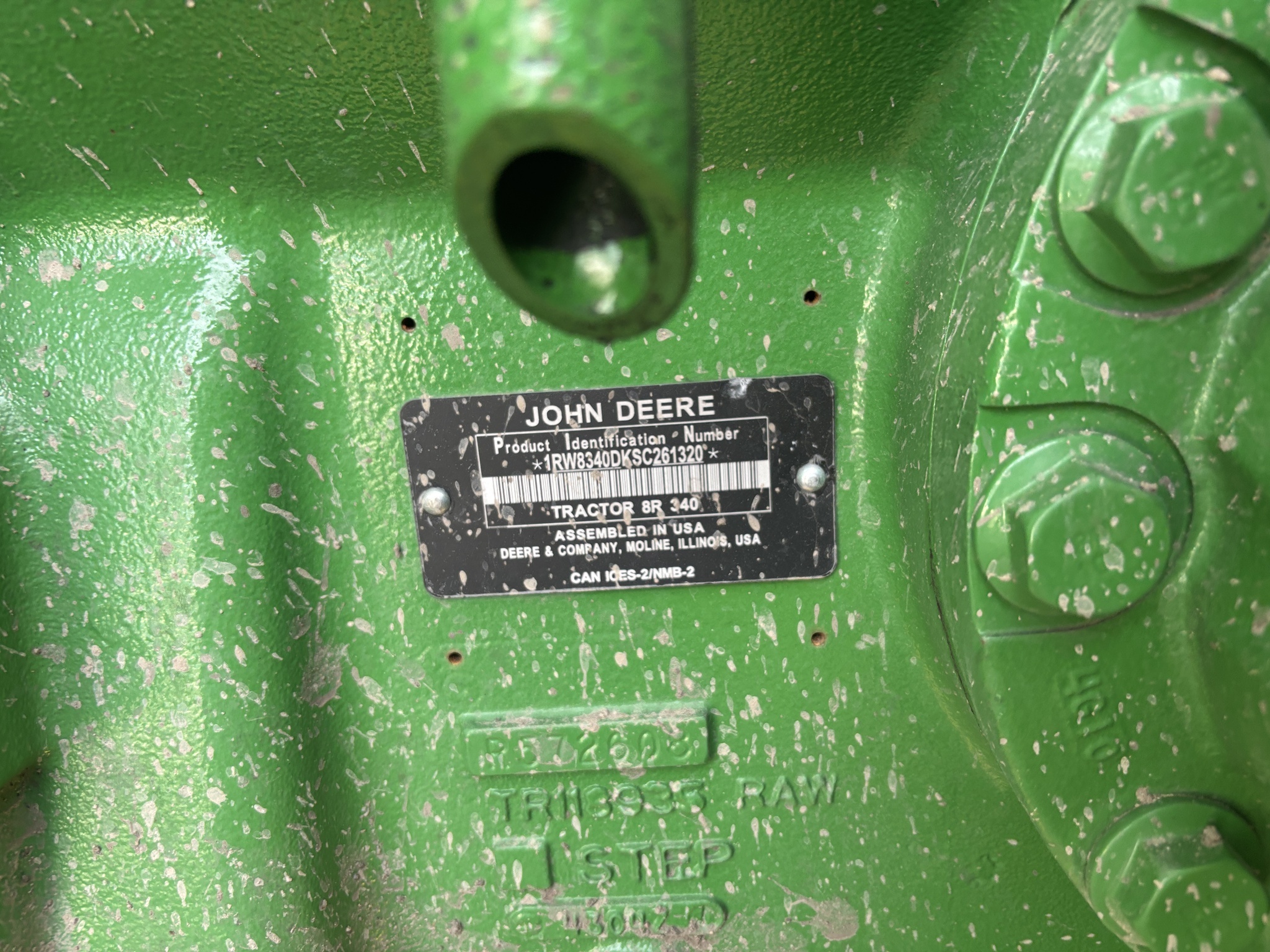 2025 John Deere 8R 340 Tractor