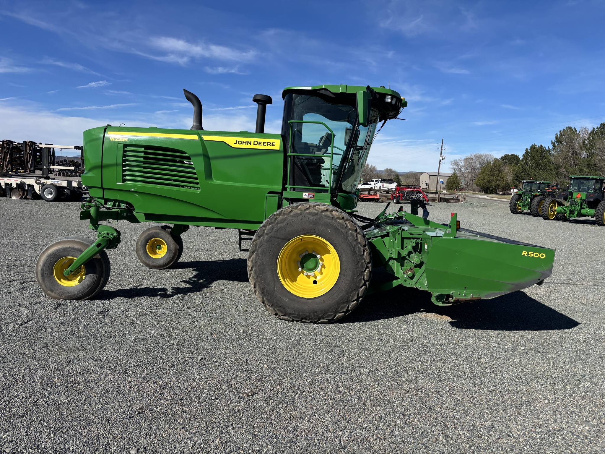 2023 John Deere W235R Self-Propelled Windrowers and Swather